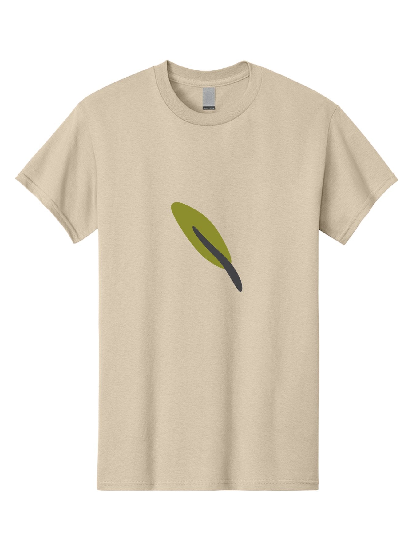 Leaf-3 Men'S Graphic Tee, 100% Cotton, Comfortable Casual Summer Wear, Machine Washable, Leaf Icon, Simple Design, Minimalist Art, Botanical Symbol, Graphic Illustration, Earthy Tones, Digital Art, Foliage Representation Aad711 15