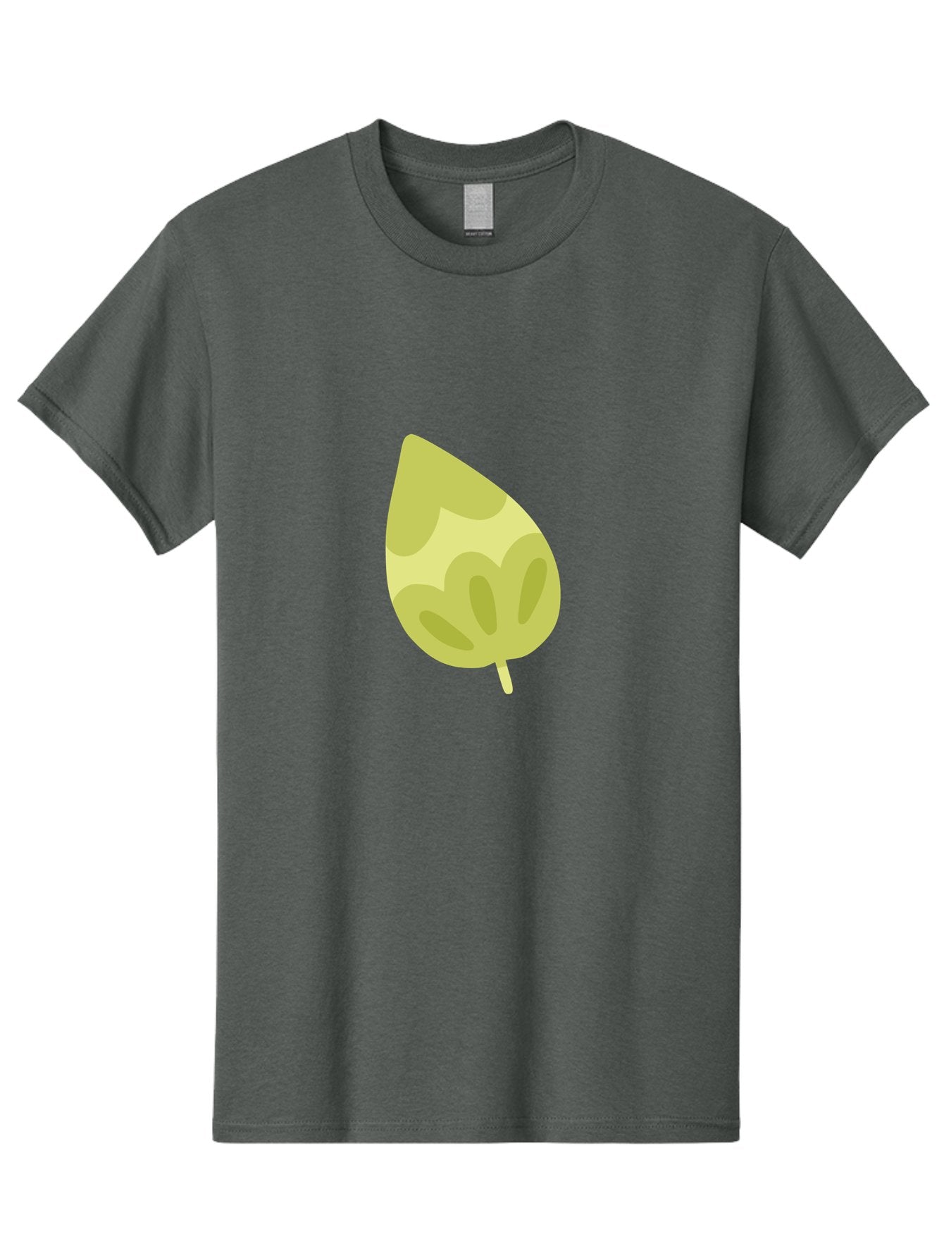 Leaf-4 Men'S Graphic Tee, 100% Cotton, Comfortable Casual Summer Wear, Machine Washable, Turnip Graphics, Cartoon Leaf, Yellow Leaf, Leaf Illustration, Simple Design, Digital Art, Minimalist Style, Leaf Pattern Aad712 13