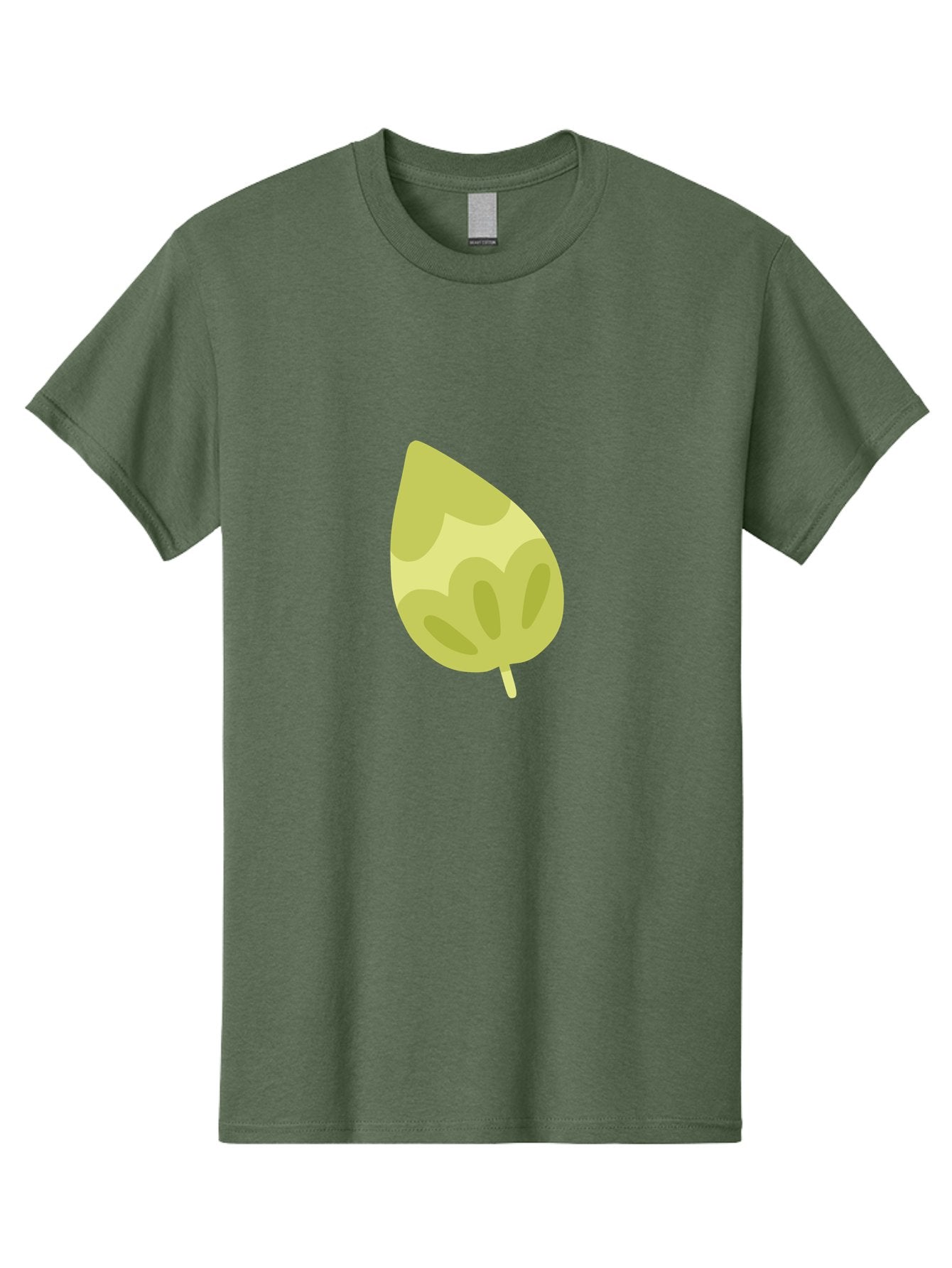 Leaf-4 Men'S Graphic Tee, 100% Cotton, Comfortable Casual Summer Wear, Machine Washable, Turnip Graphics, Cartoon Leaf, Yellow Leaf, Leaf Illustration, Simple Design, Digital Art, Minimalist Style, Leaf Pattern Aad712 14
