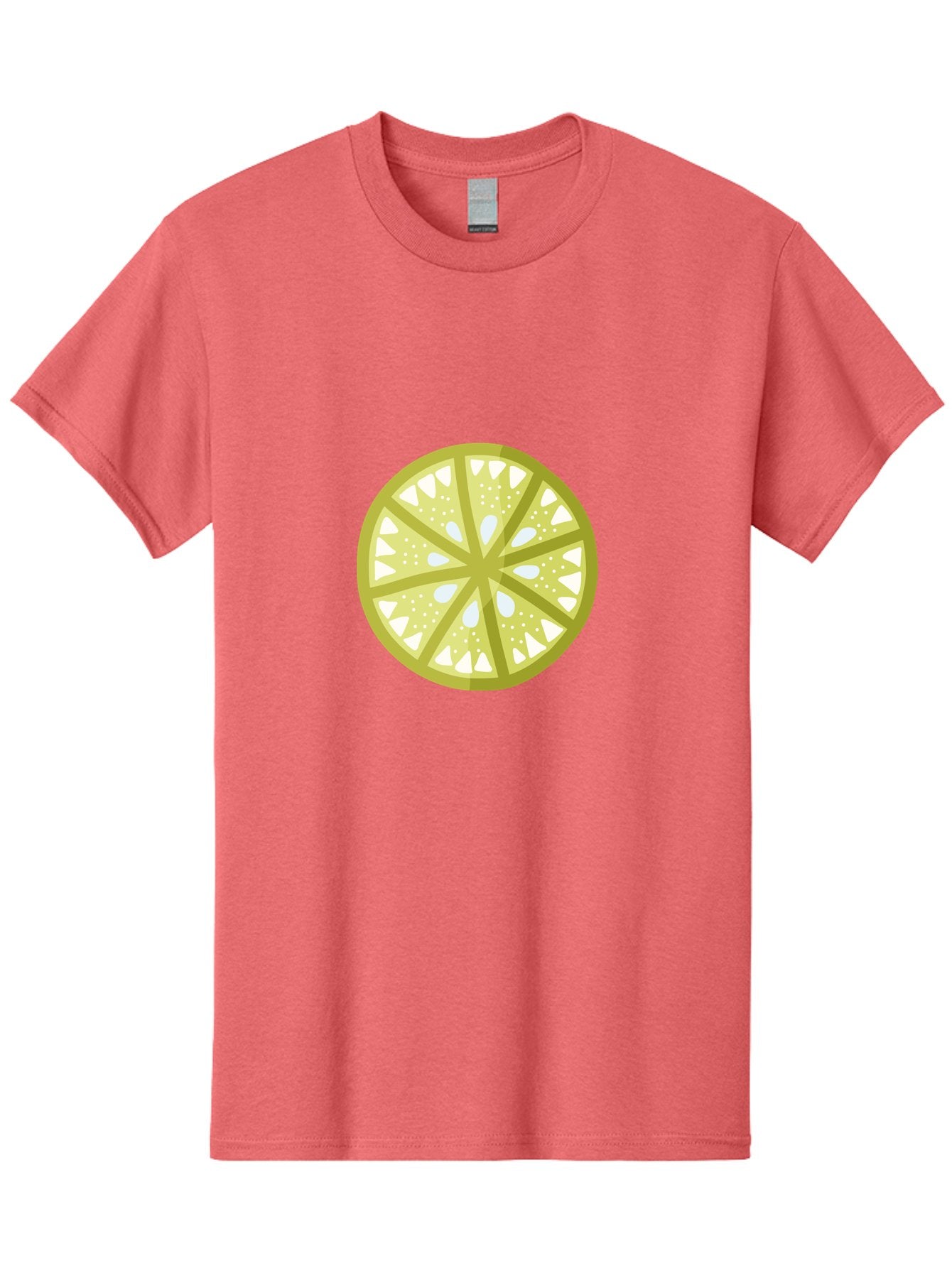Lemon-Slice Men'S Graphic Tee, 100% Cotton, Comfortable Casual Summer Wear, Machine Washable, Lemon Slice, Citrus Fruit, Juicy Pulp, Yellow Lemon, Segmented Citrus, Vibrant Citrus, Fresh Lemon Slice, Lemon Wedge Aad715 4