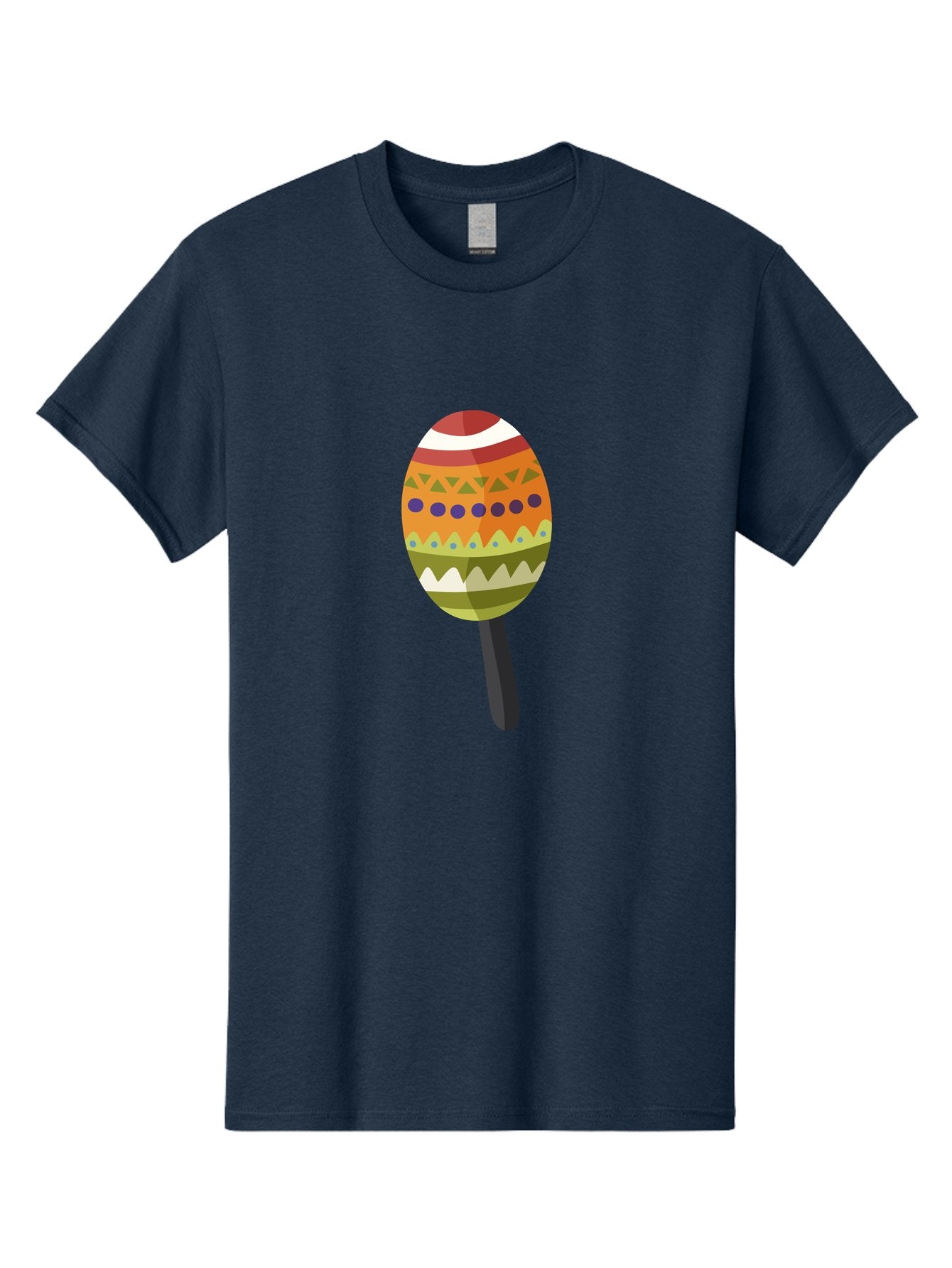 Maraca Men'S Graphic Tee, 100% Cotton, Comfortable Casual Summer Wear, Machine Washable, Maraca, Music, Instrument, Latin American, Rhythm, Cultural Heritage, Traditional, Festive Atmosphere, Patterned Design, Colorful Aad718 9