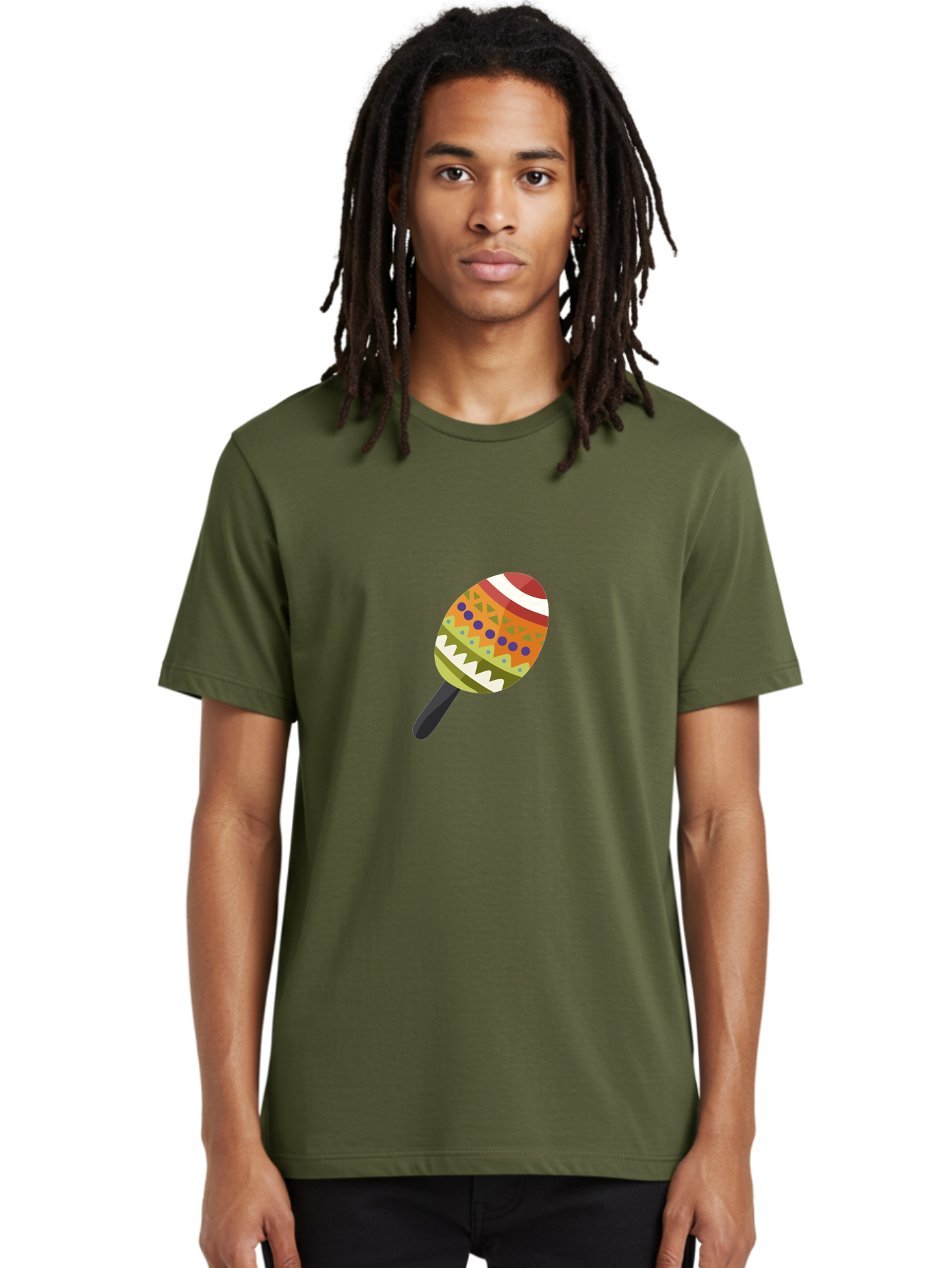 Maracas Men'S Graphic Tee, 100% Cotton, Comfortable Casual Summer Wear, Machine Washable, Colorful Maracas, Maraca Instrument, Musical Instrument, Latin American Music, Vibrant Patterns, Rhythmic Beats, Festive Atmosphere, Cultural Heritage Aad719 28