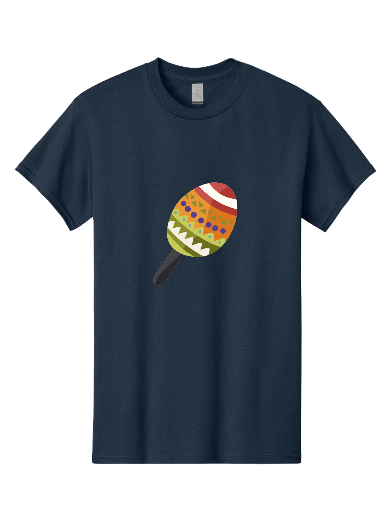Maracas Men'S Graphic Tee, 100% Cotton, Comfortable Casual Summer Wear, Machine Washable, Colorful Maracas, Maraca Instrument, Musical Instrument, Latin American Music, Vibrant Patterns, Rhythmic Beats, Festive Atmosphere, Cultural Heritage Aad719 23