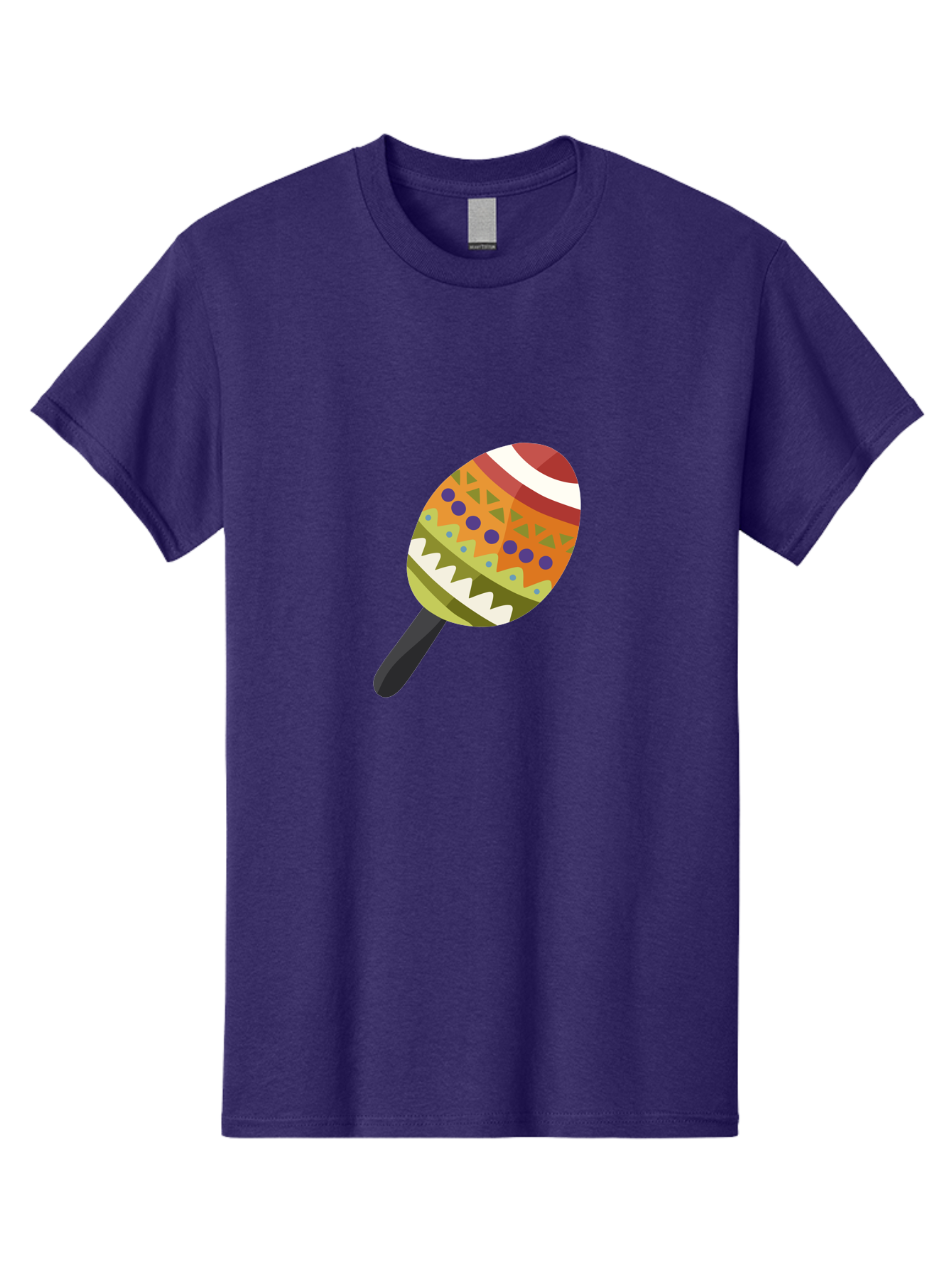 Maracas Men'S Graphic Tee, 100% Cotton, Comfortable Casual Summer Wear, Machine Washable, Colorful Maracas, Maraca Instrument, Musical Instrument, Latin American Music, Vibrant Patterns, Rhythmic Beats, Festive Atmosphere, Cultural Heritage Aad719 11