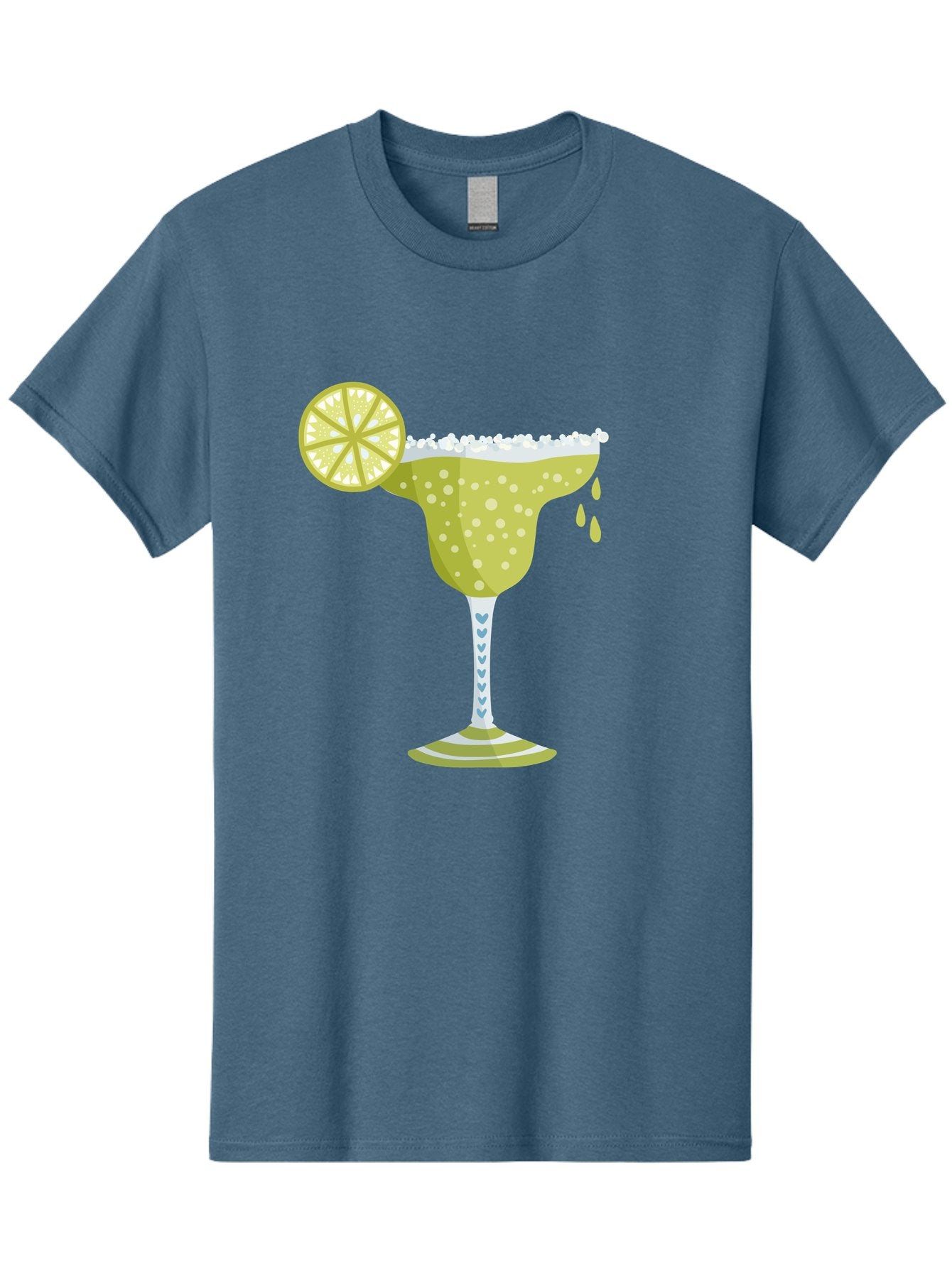 Margarita Men'S Graphic Tee, 100% Cotton, Comfortable Casual Summer Wear, Machine Washable, Classic Margarita Cocktail, Salt Rim, Lime Wheel, Refreshing Drink, Party Drink, Barware, Green Drink, Citrus Flavor Aad720 12