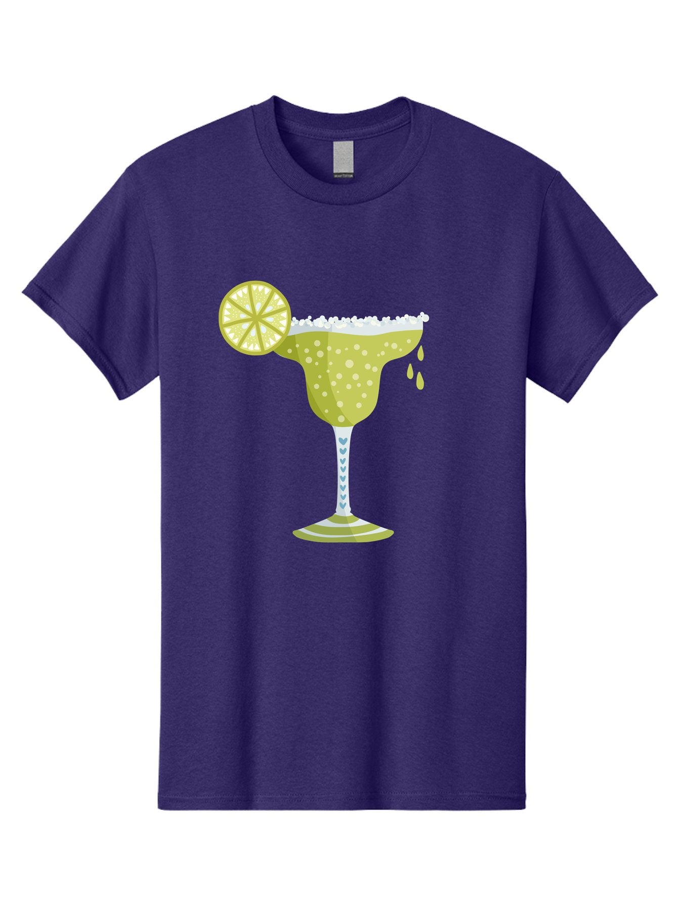 Margarita Men'S Graphic Tee, 100% Cotton, Comfortable Casual Summer Wear, Machine Washable, Classic Margarita Cocktail, Salt Rim, Lime Wheel, Refreshing Drink, Party Drink, Barware, Green Drink, Citrus Flavor Aad720 15