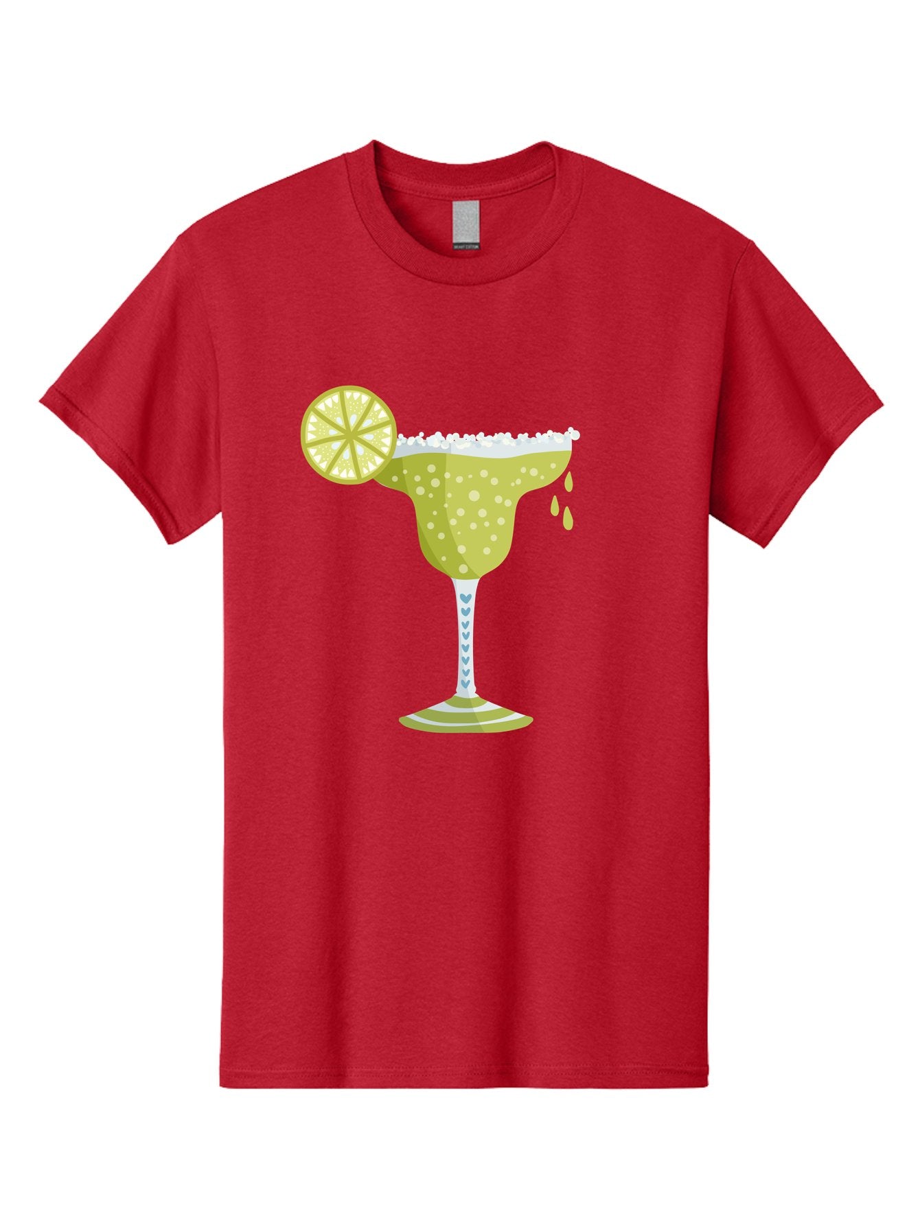 Margarita Men'S Graphic Tee, 100% Cotton, Comfortable Casual Summer Wear, Machine Washable, Classic Margarita Cocktail, Salt Rim, Lime Wheel, Refreshing Drink, Party Drink, Barware, Green Drink, Citrus Flavor Aad720 7