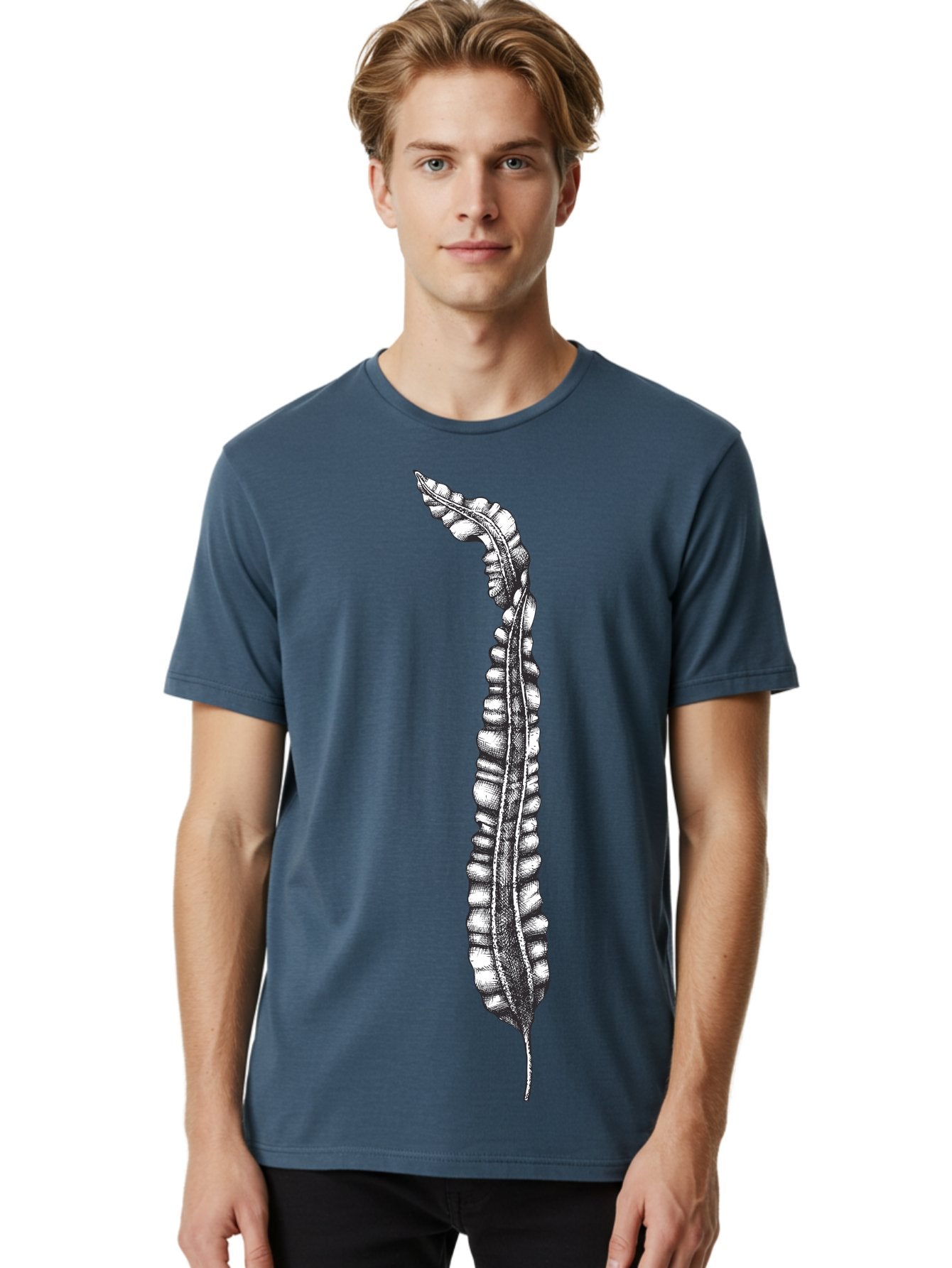 Paleodictyon Men'S Graphic Tee, 100% Cotton, Comfortable Casual Summer Wear, Machine Washable, Black And White Centipede, Detailed Illustration, Many Legs, Invertebrate Animal, Creepy Crawlers, Entomology Art, Detailed Drawing Aad727 27