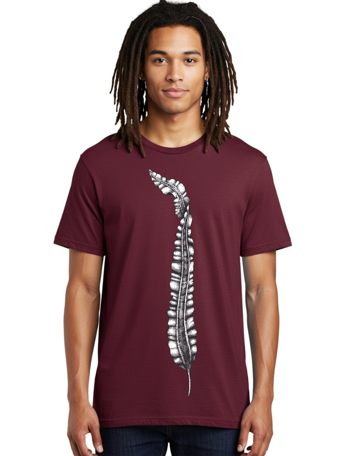 Paleodictyon Men'S Graphic Tee, 100% Cotton, Comfortable Casual Summer Wear, Machine Washable, Black And White Centipede, Detailed Illustration, Many Legs, Invertebrate Animal, Creepy Crawlers, Entomology Art, Detailed Drawing Aad727 19