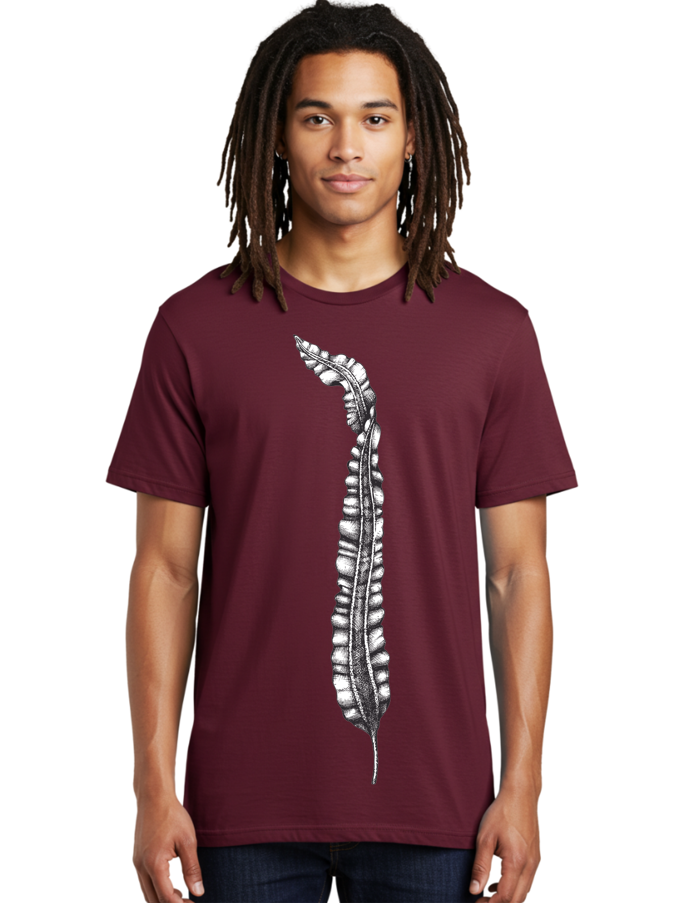 Paleodictyon Men'S Graphic Tee, 100% Cotton, Comfortable Casual Summer Wear, Machine Washable, Black And White Centipede, Detailed Illustration, Many Legs, Invertebrate Animal, Creepy Crawlers, Entomology Art, Detailed Drawing Aad727 22