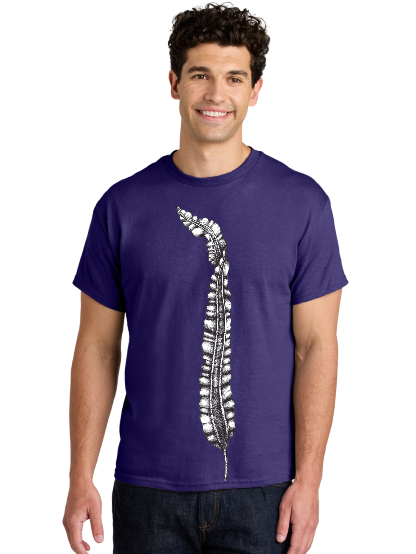 Paleodictyon Men'S Graphic Tee, 100% Cotton, Comfortable Casual Summer Wear, Machine Washable, Black And White Centipede, Detailed Illustration, Many Legs, Invertebrate Animal, Creepy Crawlers, Entomology Art, Detailed Drawing Aad727 10