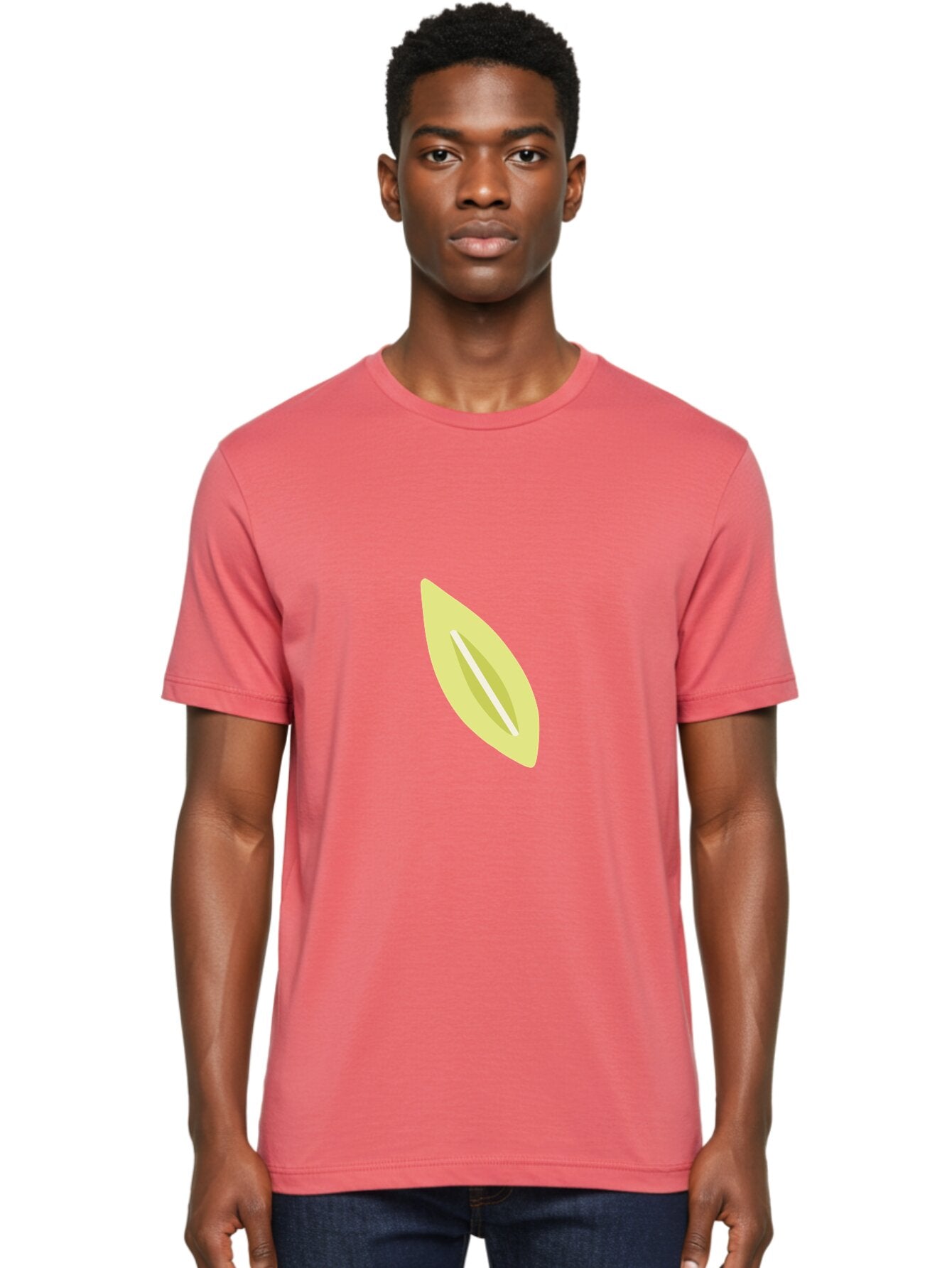 Pea-Pod Men'S Graphic Tee, 100% Cotton, Comfortable Casual Summer Wear, Machine Washable, Pistachio Nut, Open Pistachio, Green Nut, Snack Food, Healthy Eating, Nutty Flavor Aad730 29