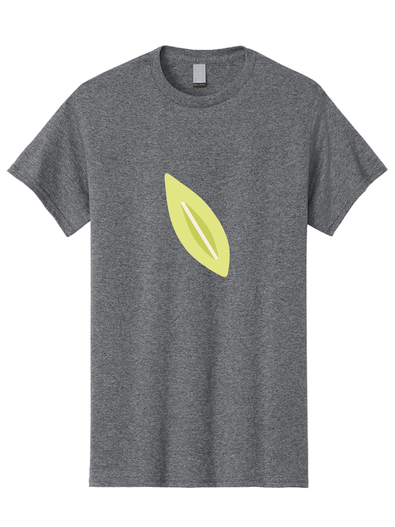 Pea-Pod Men'S Graphic Tee, 100% Cotton, Comfortable Casual Summer Wear, Machine Washable, Pistachio Nut, Open Pistachio, Green Nut, Snack Food, Healthy Eating, Nutty Flavor Aad730