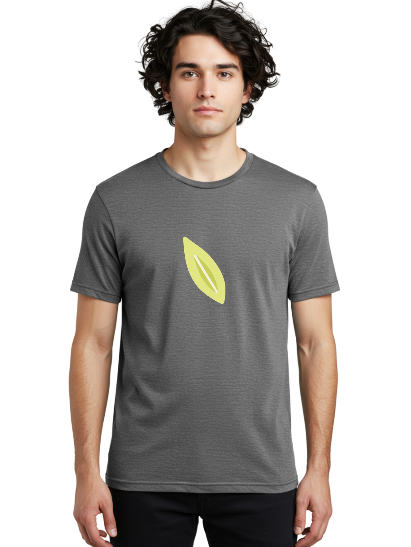 Pea-Pod Men'S Graphic Tee, 100% Cotton, Comfortable Casual Summer Wear, Machine Washable, Pistachio Nut, Open Pistachio, Green Nut, Snack Food, Healthy Eating, Nutty Flavor Aad730
