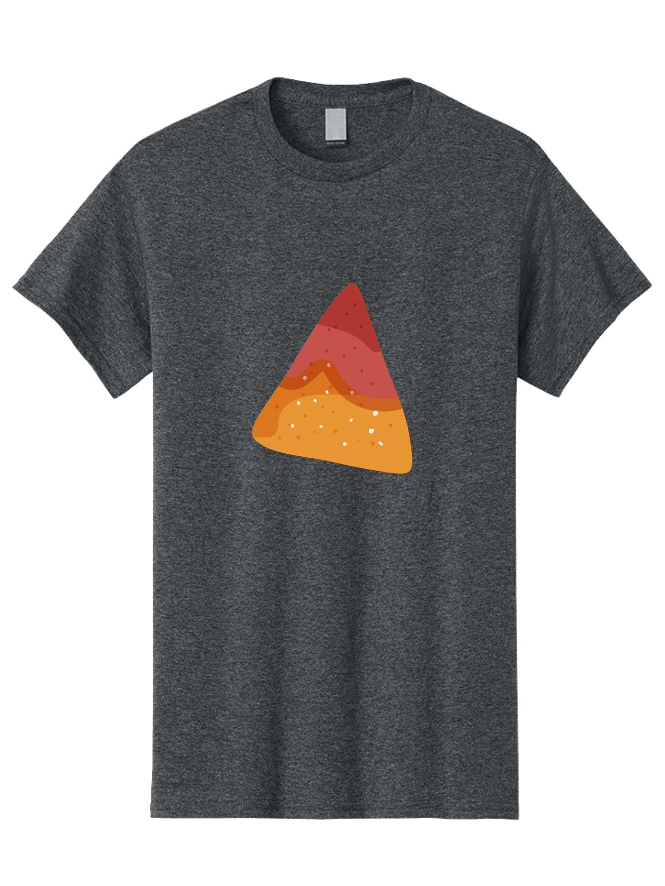 Pizza-Slice-1 Men'S Graphic Tee, 100% Cotton, Comfortable Casual Summer Wear, Machine Washable, Pizza Slice, Triangle Shape, Red Sauce, Melted Cheese, Savory Toppings, Italian Food, Delicious Treat, Tasty Snack, Cartoon Illustration Aad734 4