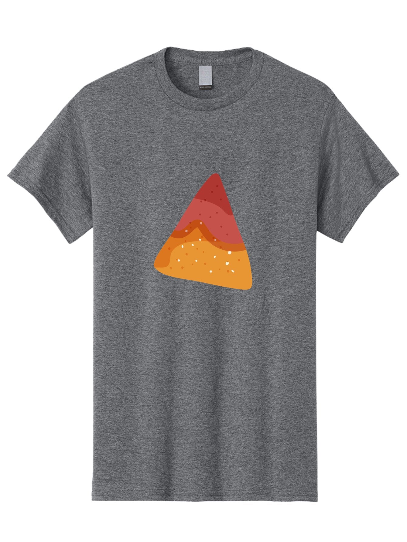 Pizza-Slice-1 Men'S Graphic Tee, 100% Cotton, Comfortable Casual Summer Wear, Machine Washable, Pizza Slice, Triangle Shape, Red Sauce, Melted Cheese, Savory Toppings, Italian Food, Delicious Treat, Tasty Snack, Cartoon Illustration Aad734 10