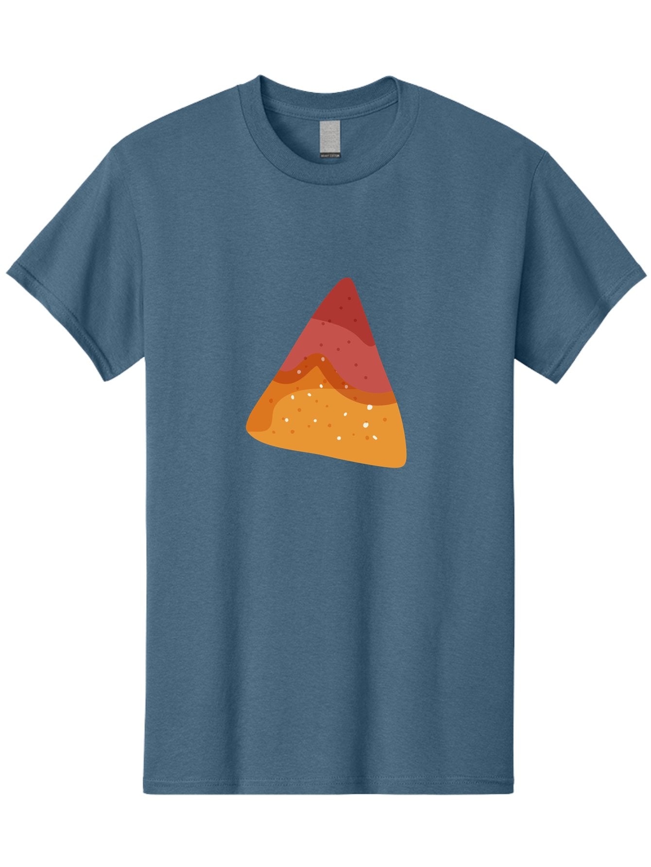 Pizza-Slice-1 Men'S Graphic Tee, 100% Cotton, Comfortable Casual Summer Wear, Machine Washable, Pizza Slice, Triangle Shape, Red Sauce, Melted Cheese, Savory Toppings, Italian Food, Delicious Treat, Tasty Snack, Cartoon Illustration Aad734 12