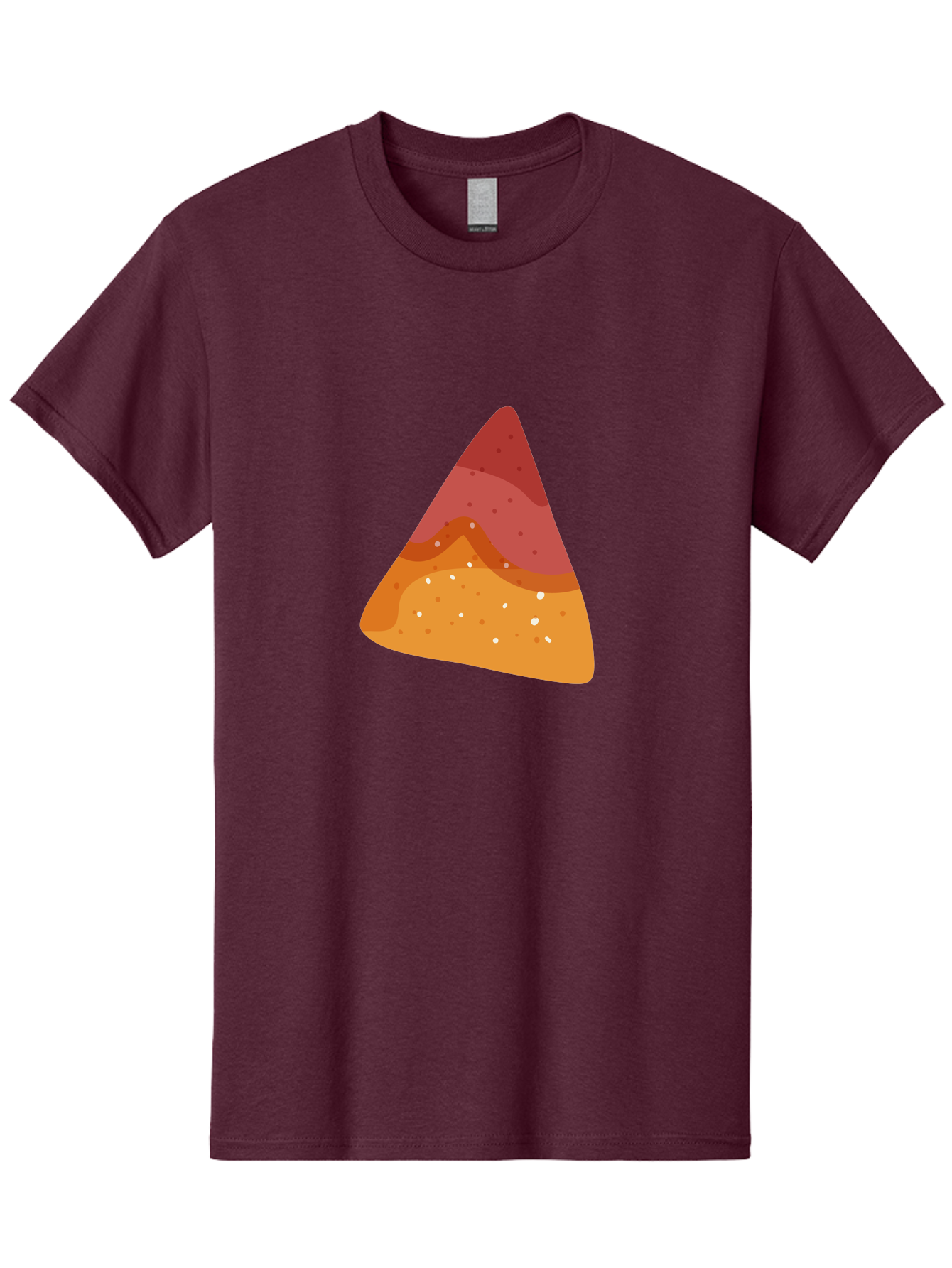 Pizza-Slice-1 Men'S Graphic Tee, 100% Cotton, Comfortable Casual Summer Wear, Machine Washable, Pizza Slice, Triangle Shape, Red Sauce, Melted Cheese, Savory Toppings, Italian Food, Delicious Treat, Tasty Snack, Cartoon Illustration Aad734 25