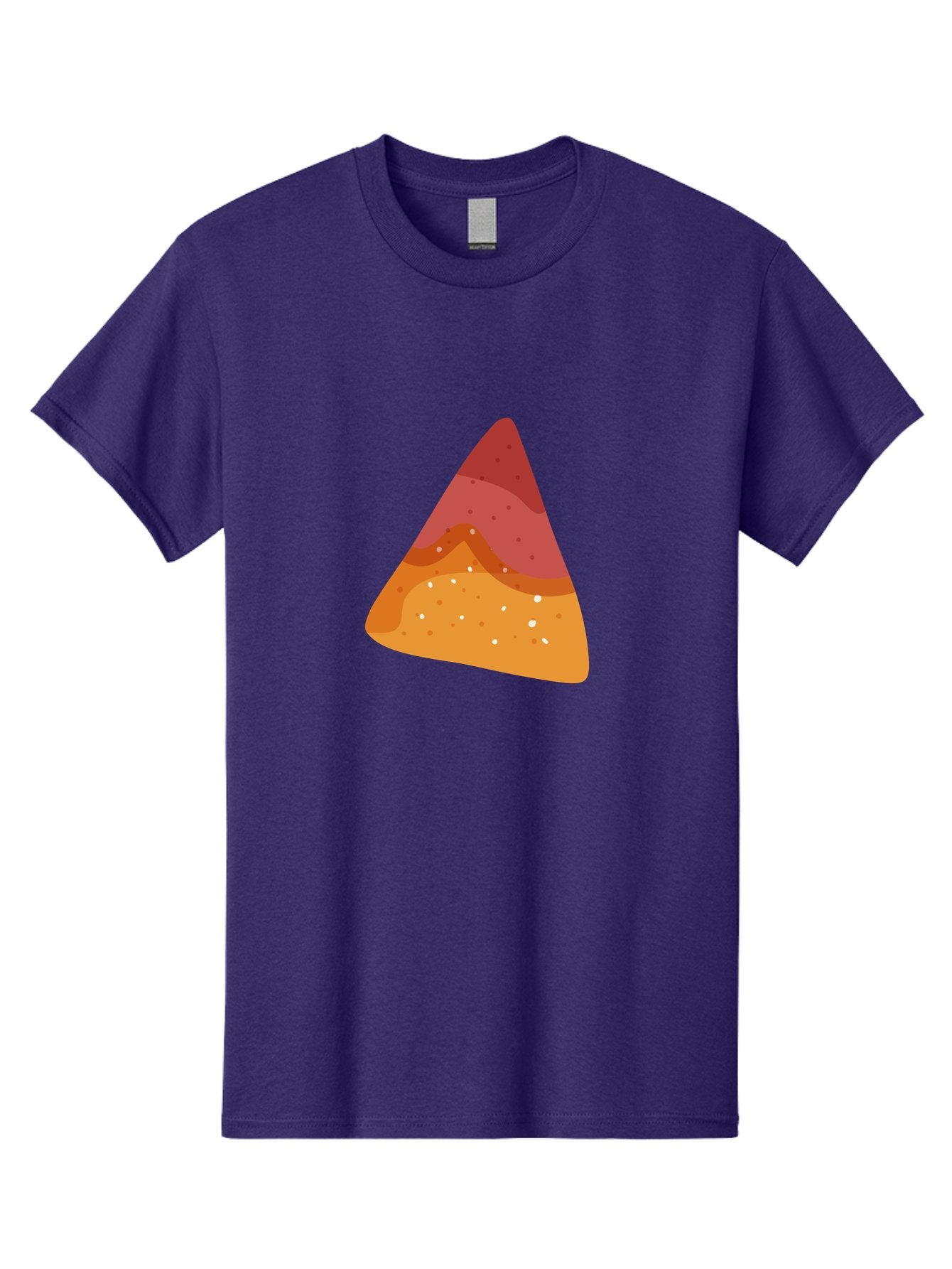 Pizza-Slice-1 Men'S Graphic Tee, 100% Cotton, Comfortable Casual Summer Wear, Machine Washable, Pizza Slice, Triangle Shape, Red Sauce, Melted Cheese, Savory Toppings, Italian Food, Delicious Treat, Tasty Snack, Cartoon Illustration Aad734 5