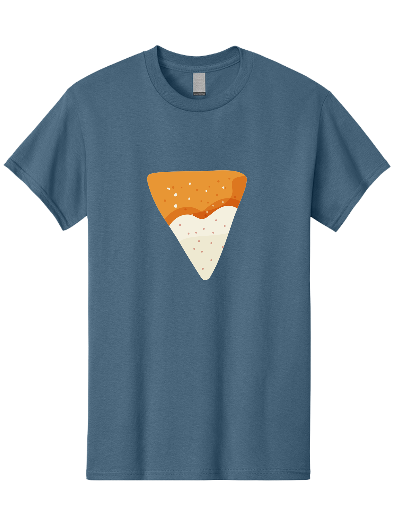 Pizza-Slice Men'S Graphic Tee, 100% Cotton, Comfortable Casual Summer Wear, Machine Washable, Pizza Slice, Italian Food, Cheese Pizza, Food Illustration, Graphic Design, Triangular Shape, Crispy Crust Aad737 17