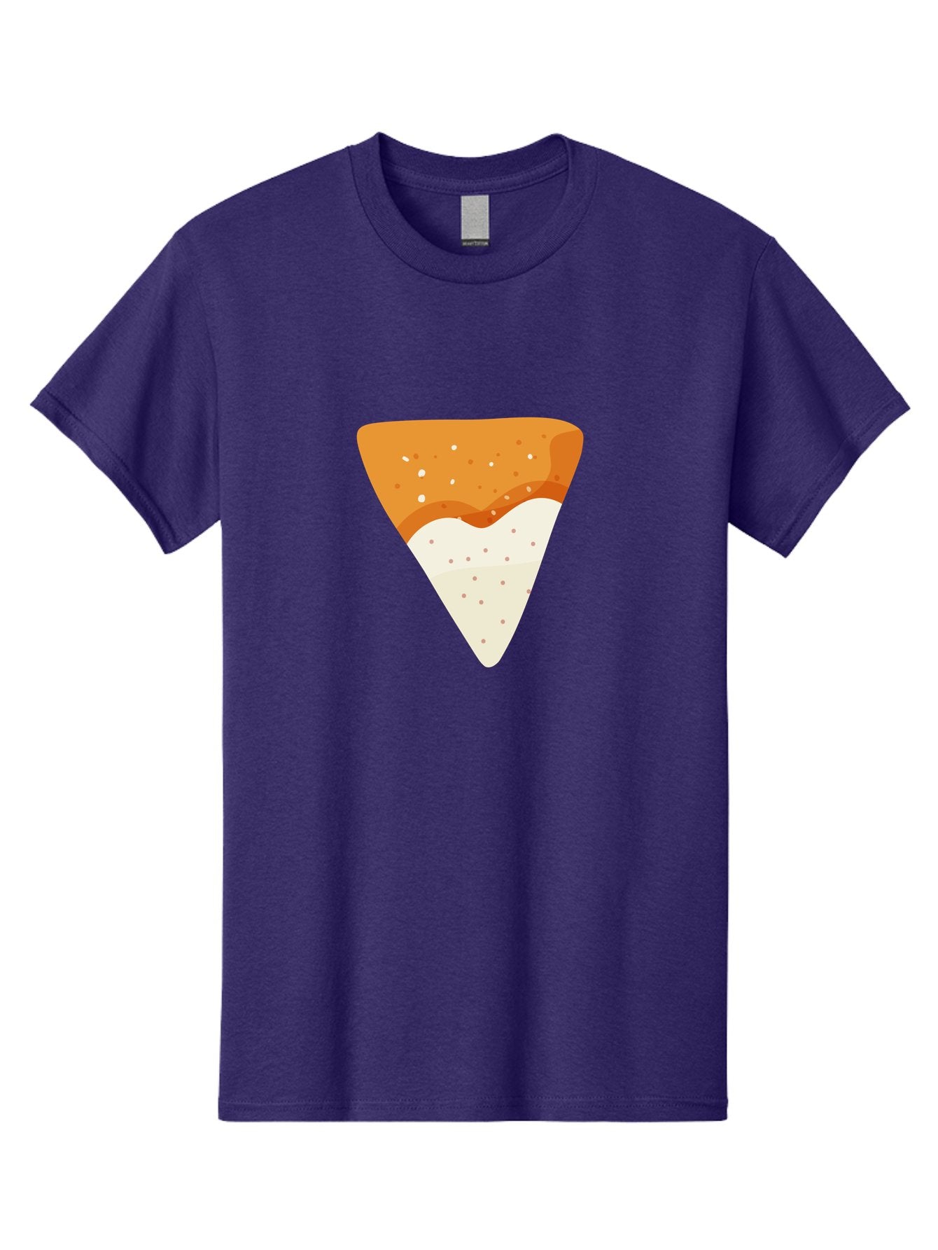 Pizza-Slice Men'S Graphic Tee, 100% Cotton, Comfortable Casual Summer Wear, Machine Washable, Pizza Slice, Italian Food, Cheese Pizza, Food Illustration, Graphic Design, Triangular Shape, Crispy Crust Aad737 15