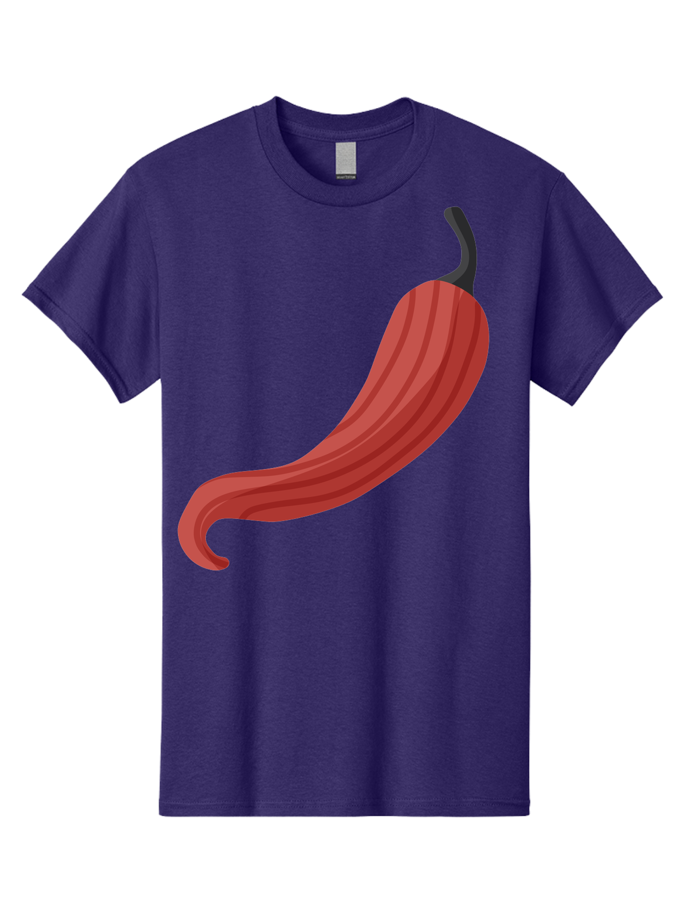 Red-Pepper-1 Men'S Graphic Tee, 100% Cotton, Comfortable Casual Summer Wear, Machine Washable, Red Chili Pepper, Hot Pepper, Spice, Culinary Ingredient, Vibrant Red Color, Digital Art, Food Illustration, Chili Pepper Graphic Aad747 11