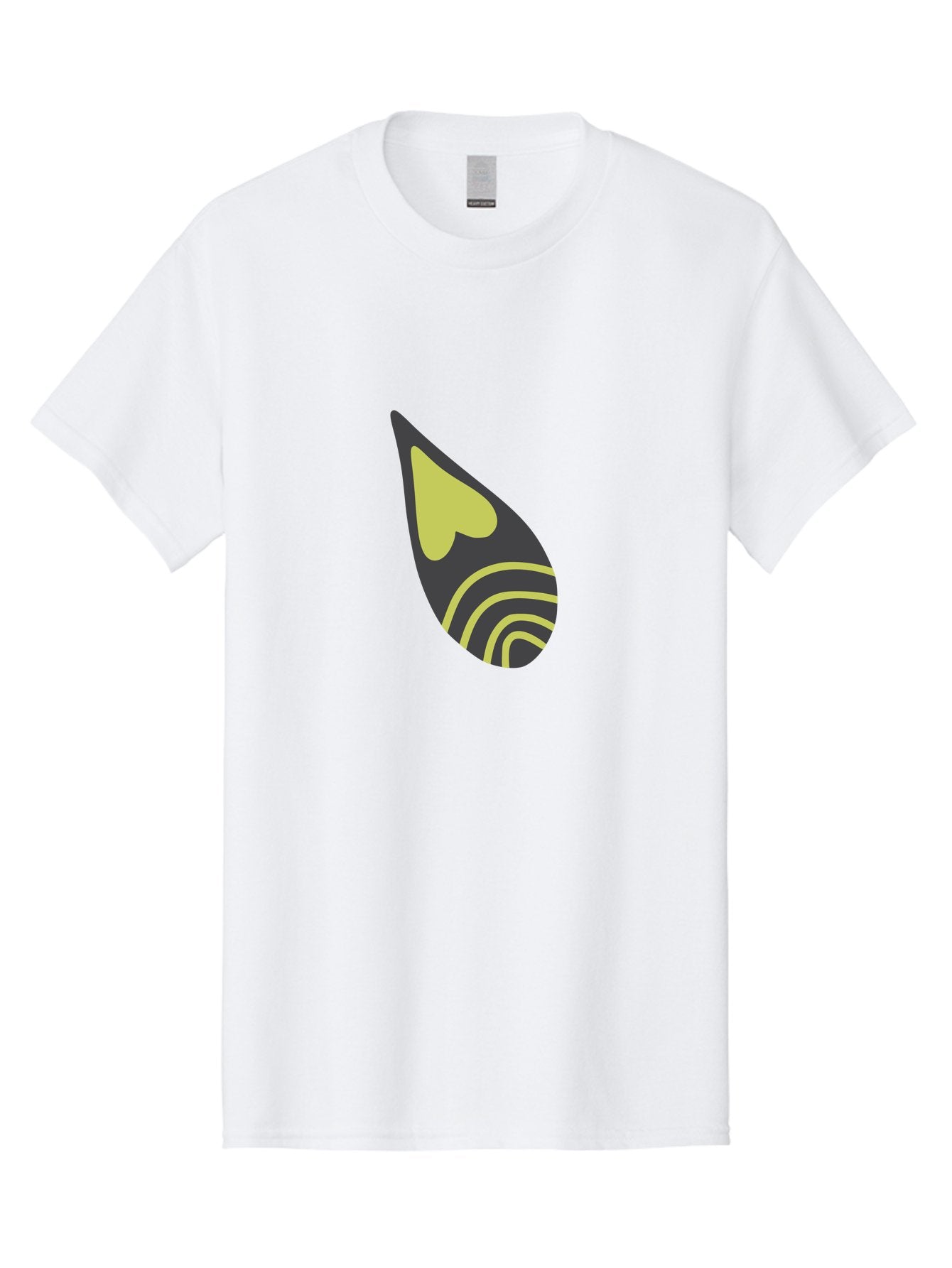 Spotify-Logo Men'S Graphic Tee, 100% Cotton, Comfortable Casual Summer Wear, Machine Washable, Spotify Logo, Music Streaming Service, Black And Yellow Design, Heart Shaped Icon, Stylized Sound Waves, Modern Branding, Digital Music Platform Aad761 5