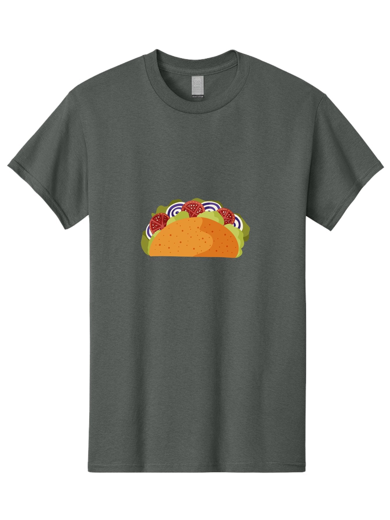 Taco Men'S Graphic Tee, 100% Cotton, Comfortable Casual Summer Wear, Machine Washable, Tasty Taco, Mexican Food, Crunchy Shell, Vibrant Salsa, Fresh Avocado, Sliced Radish, Delicious Meal, Foodie Delight, Bold Flavors Aad766 15