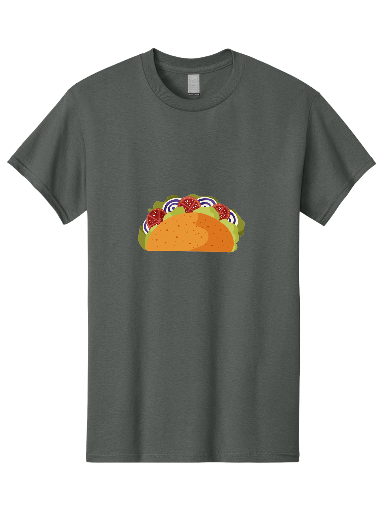 Taco Men'S Graphic Tee, 100% Cotton, Comfortable Casual Summer Wear, Machine Washable, Tasty Taco, Mexican Food, Crunchy Shell, Vibrant Salsa, Fresh Avocado, Sliced Radish, Delicious Meal, Foodie Delight, Bold Flavors Aad766