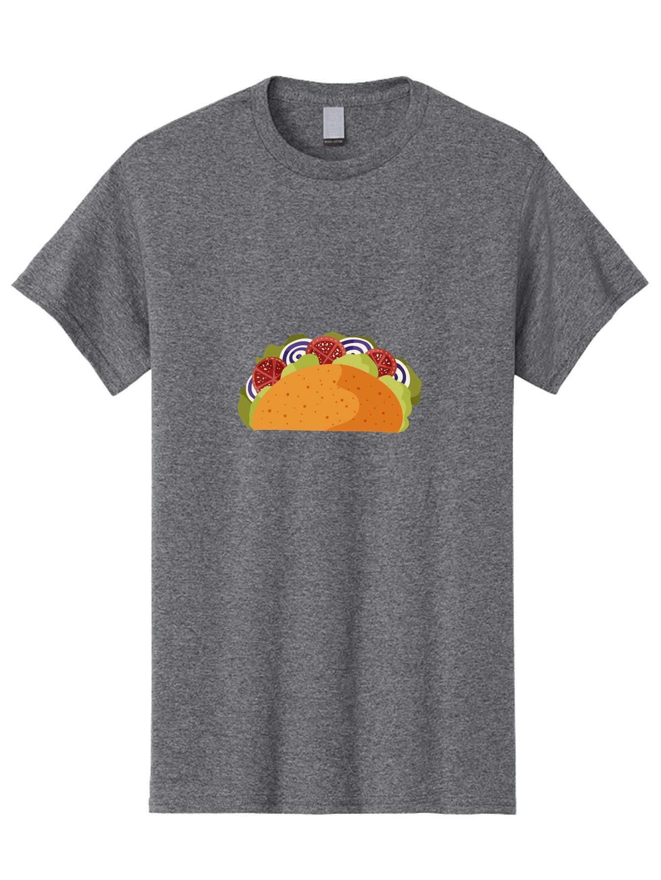 Taco Men'S Graphic Tee, 100% Cotton, Comfortable Casual Summer Wear, Machine Washable, Tasty Taco, Mexican Food, Crunchy Shell, Vibrant Salsa, Fresh Avocado, Sliced Radish, Delicious Meal, Foodie Delight, Bold Flavors Aad766 6