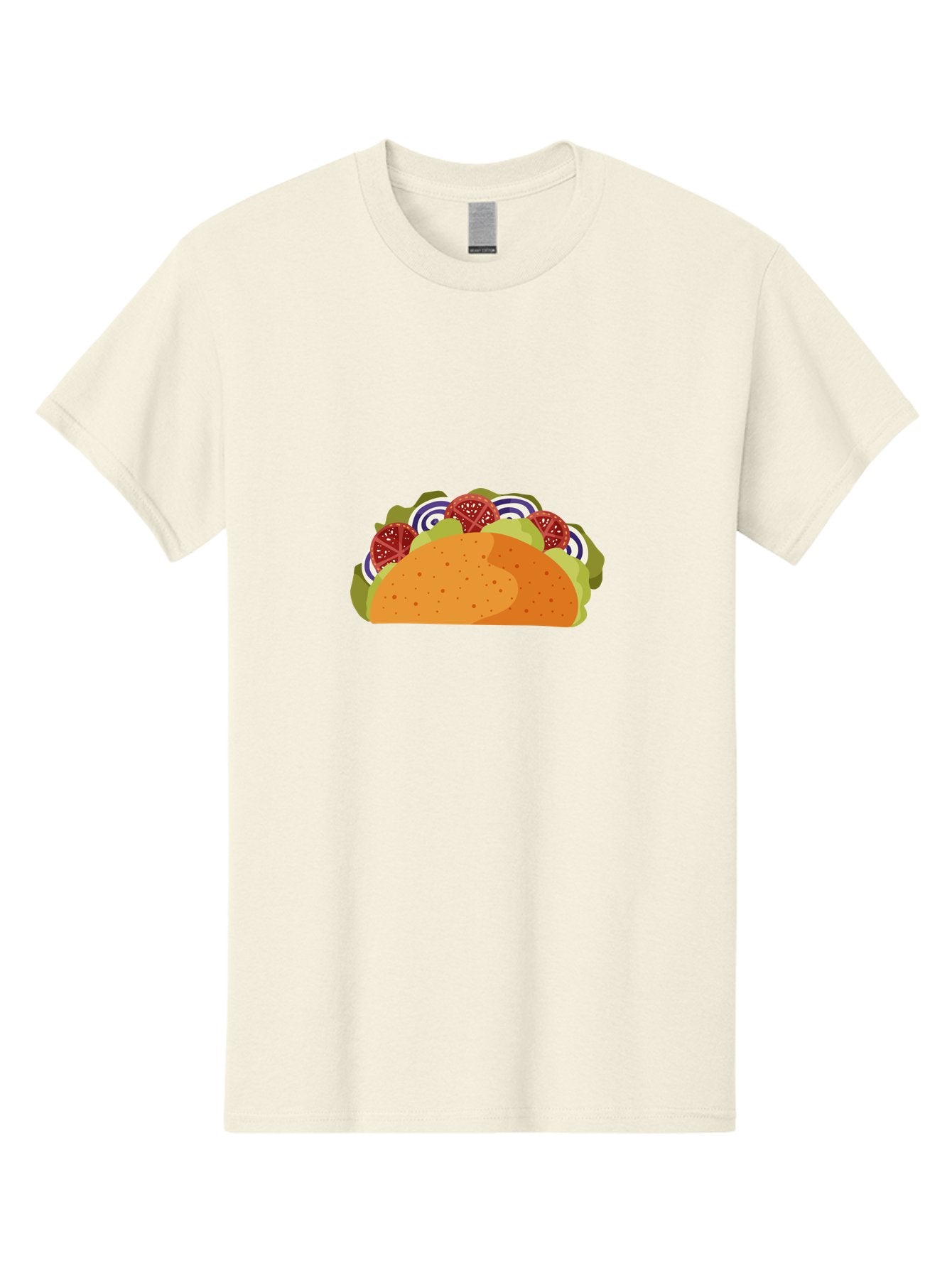 Taco Men'S Graphic Tee, 100% Cotton, Comfortable Casual Summer Wear, Machine Washable, Tasty Taco, Mexican Food, Crunchy Shell, Vibrant Salsa, Fresh Avocado, Sliced Radish, Delicious Meal, Foodie Delight, Bold Flavors Aad766 7