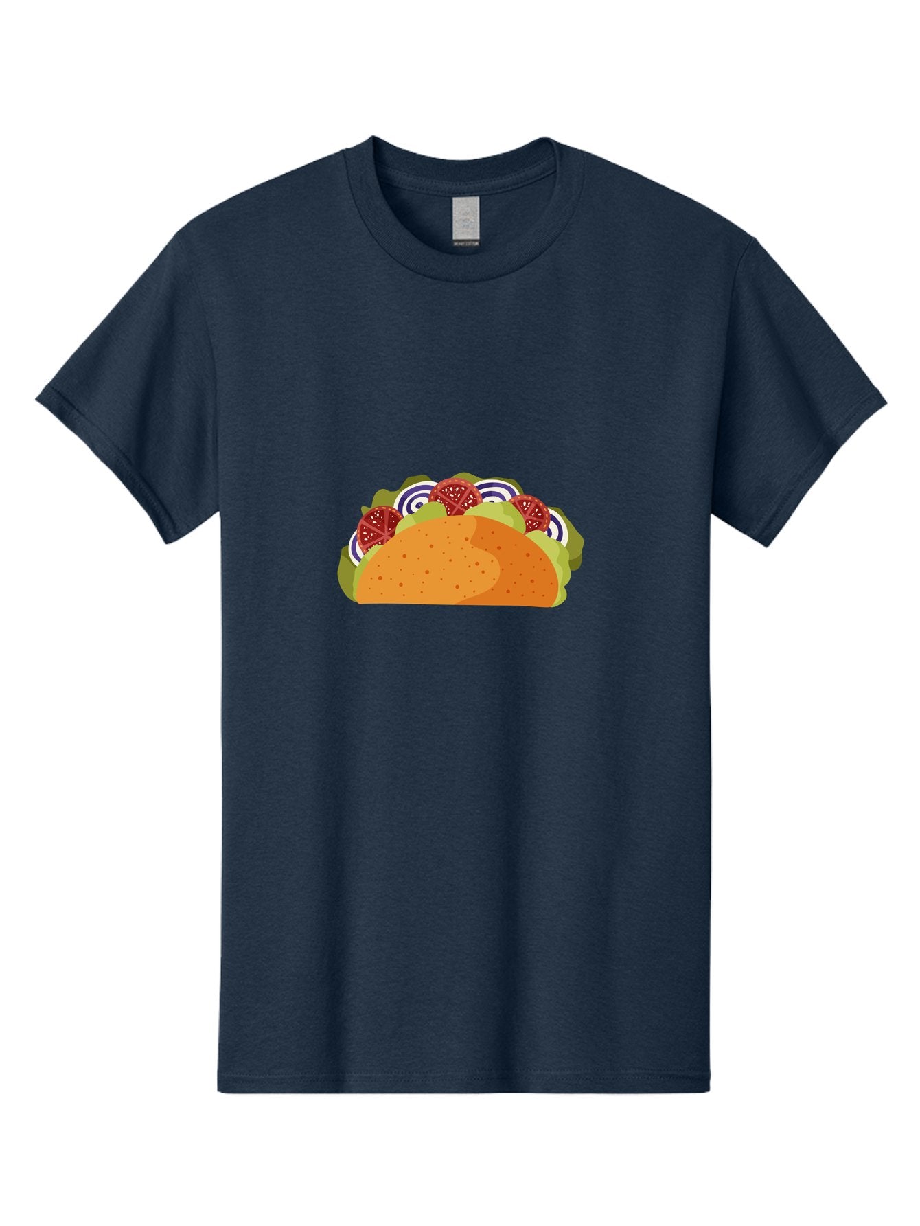 Taco Men'S Graphic Tee, 100% Cotton, Comfortable Casual Summer Wear, Machine Washable, Tasty Taco, Mexican Food, Crunchy Shell, Vibrant Salsa, Fresh Avocado, Sliced Radish, Delicious Meal, Foodie Delight, Bold Flavors Aad766 9