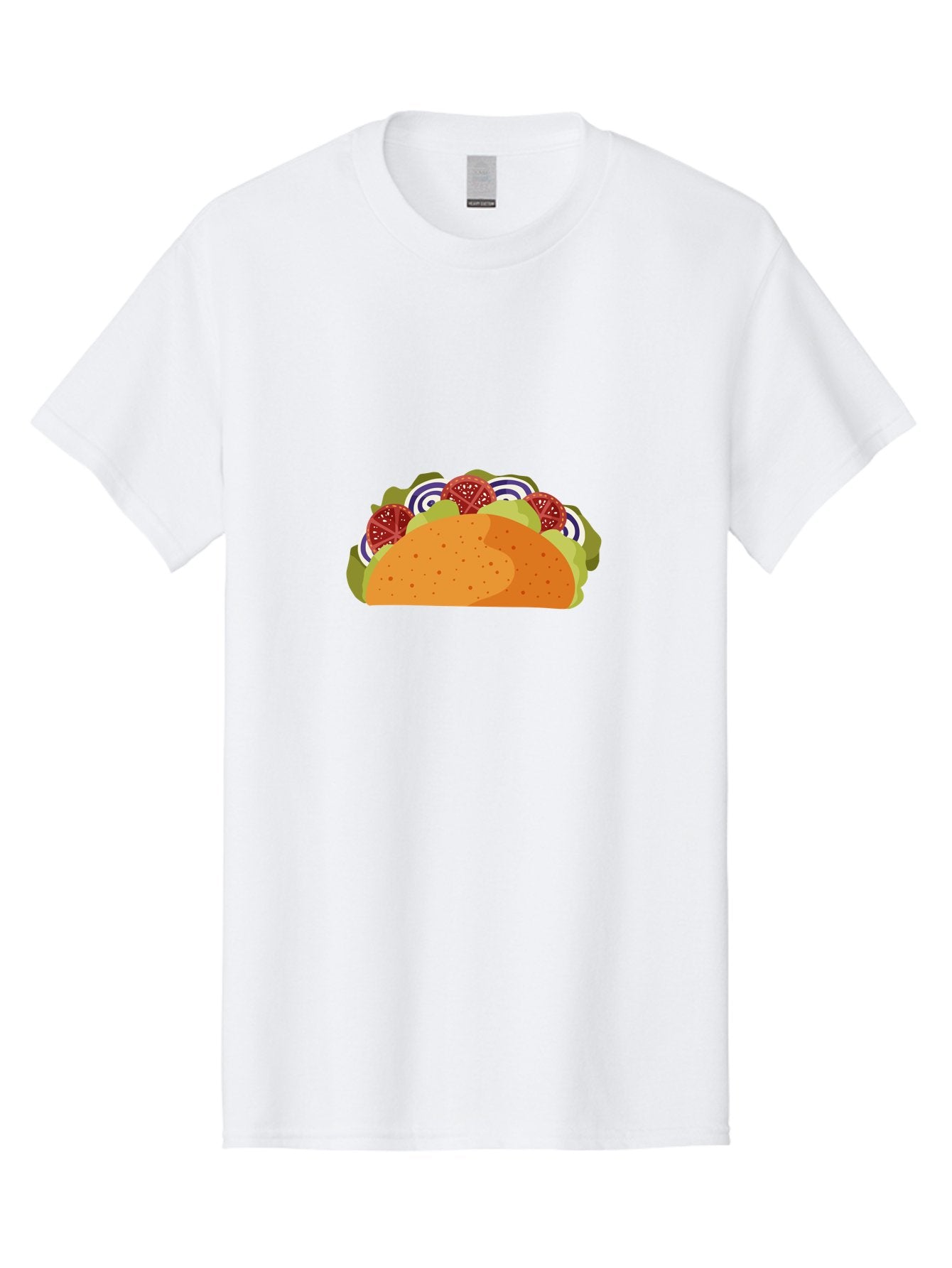 Taco Men'S Graphic Tee, 100% Cotton, Comfortable Casual Summer Wear, Machine Washable, Tasty Taco, Mexican Food, Crunchy Shell, Vibrant Salsa, Fresh Avocado, Sliced Radish, Delicious Meal, Foodie Delight, Bold Flavors Aad766 13