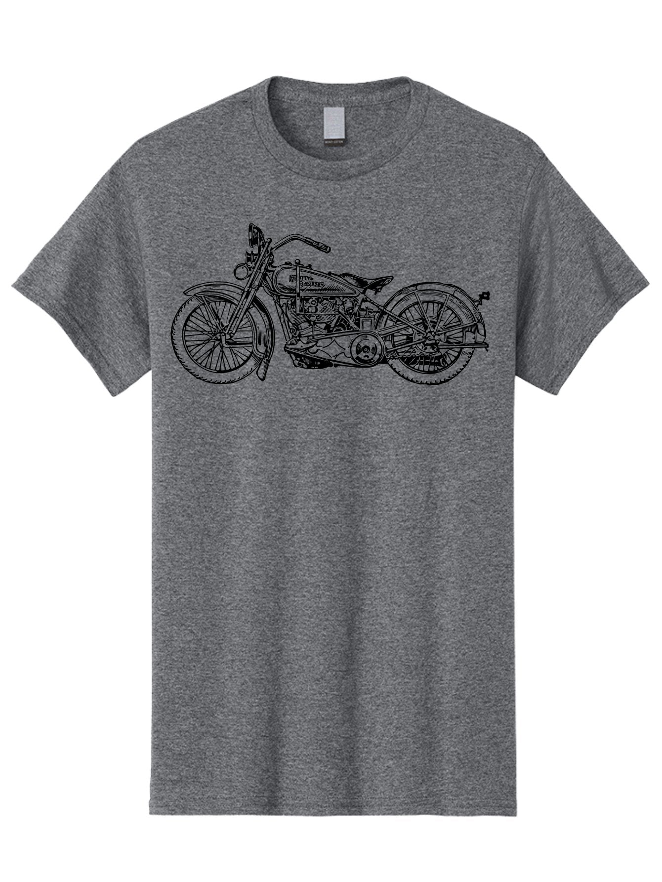 1916-Flying-Merkel Men'S Graphic Tee, 100% Cotton, Comfortable Casual Summer Wear, Machine Washable, Vintage Motorcycle, Classic Bike, Harley Davidson Logo, Retro Design, Black And Green Illustration, Motorcycle Art, Biker Culture, Aad774 5