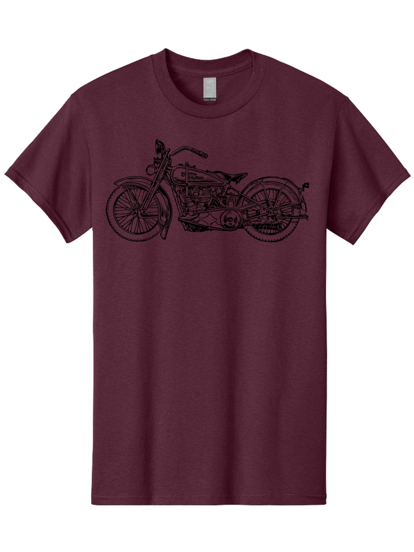 1916-Flying-Merkel Men'S Graphic Tee, 100% Cotton, Comfortable Casual Summer Wear, Machine Washable, Vintage Motorcycle, Classic Bike, Harley Davidson Logo, Retro Design, Black And Green Illustration, Motorcycle Art, Biker Culture, Aad774 11