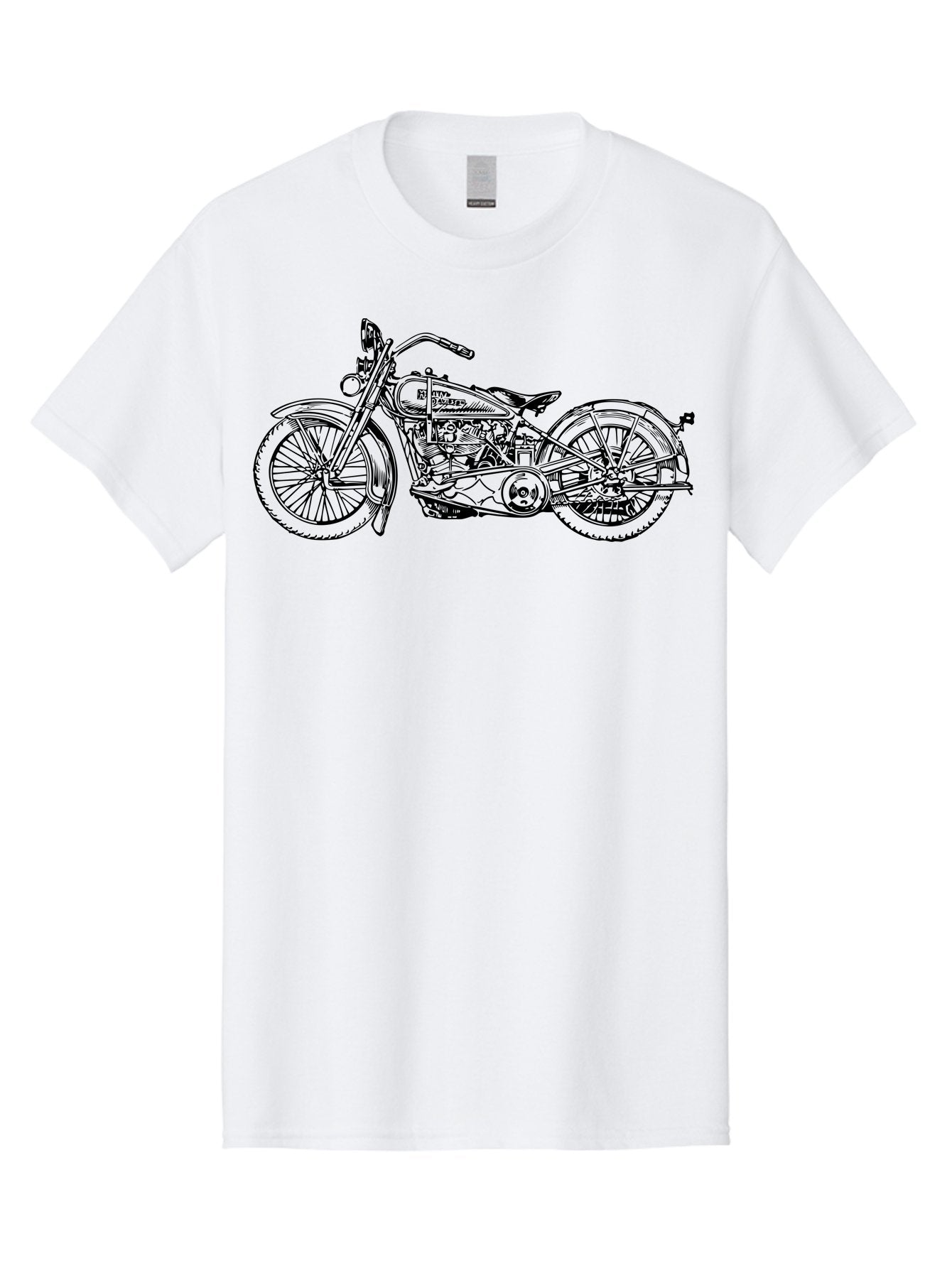 1916-Flying-Merkel Men'S Graphic Tee, 100% Cotton, Comfortable Casual Summer Wear, Machine Washable, Vintage Motorcycle, Classic Bike, Harley Davidson Logo, Retro Design, Black And Green Illustration, Motorcycle Art, Biker Culture, Aad774 8