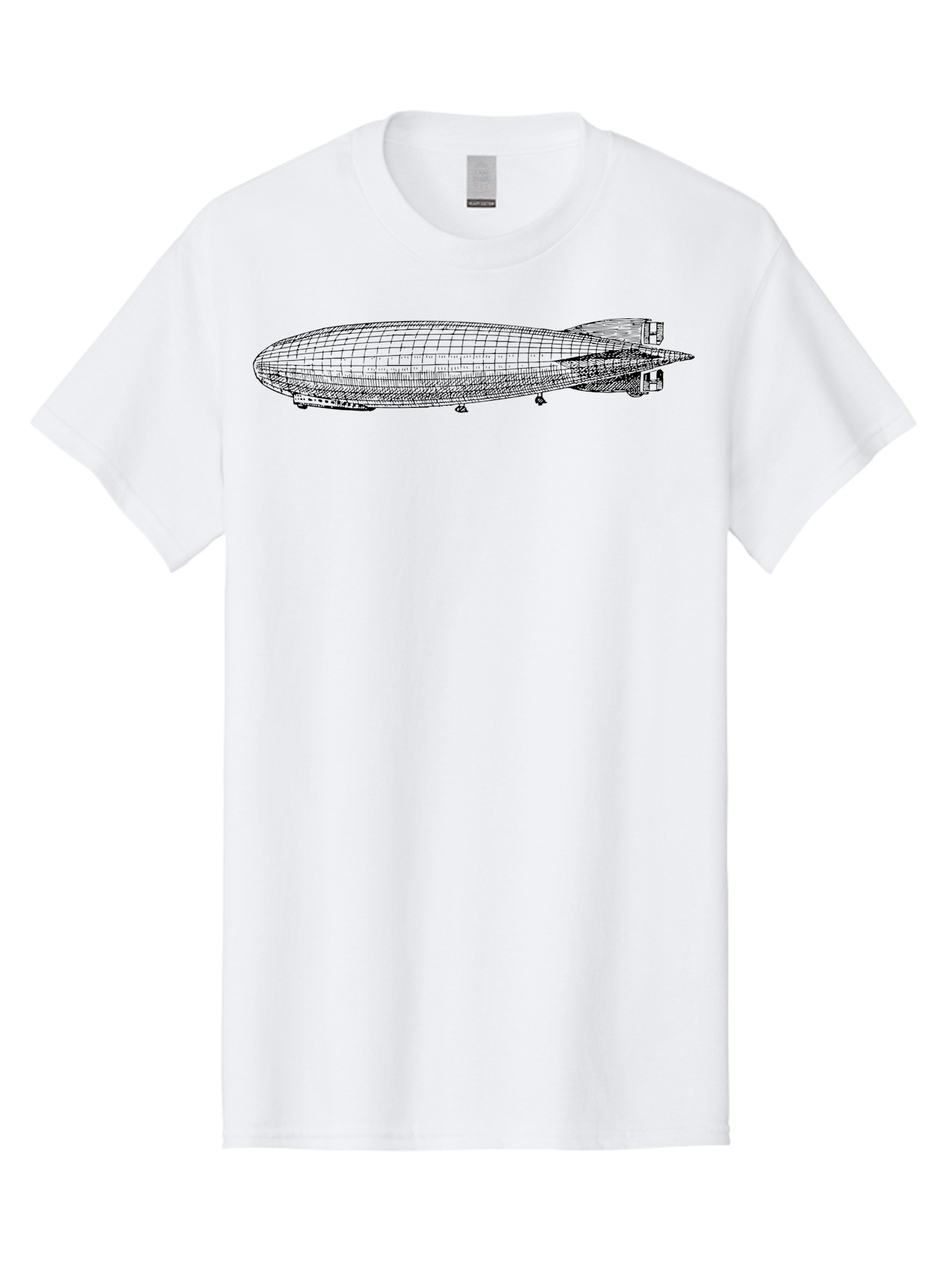 Airship Men'S Graphic Tee, 100% Cotton, Comfortable Casual Summer Wear, Machine Washable, Airship, Zeppelin, Dirigible, Aircraft, Luxury Travel, Historical Aviation, Vintage Transportation, Retro Style, Wireframe Model, 3D Rendering Aad776 29