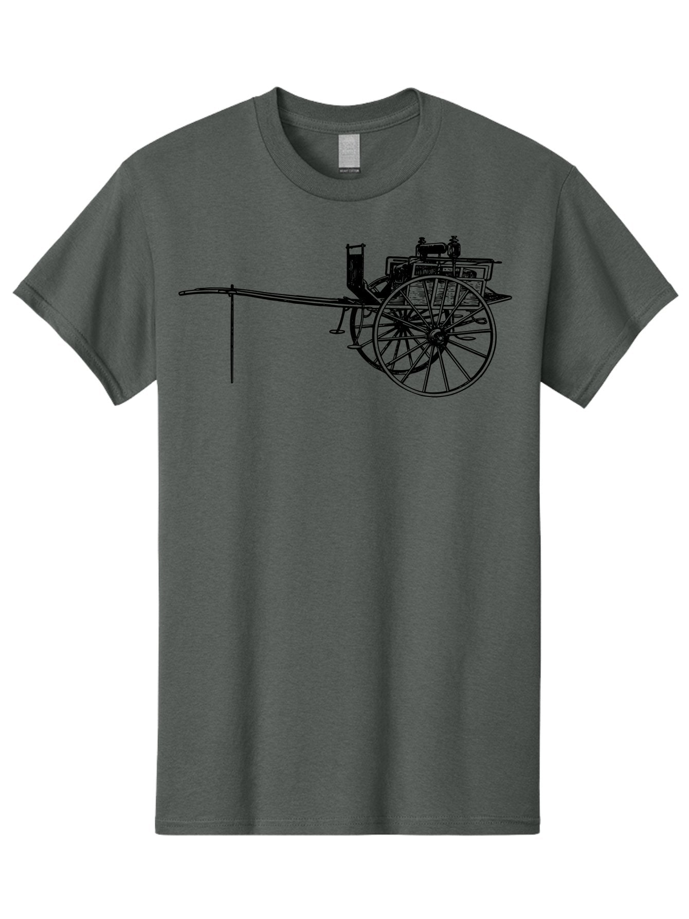 Benz-Patent-Motorwagen Men'S Graphic Tee, 100% Cotton, Comfortable Casual Summer Wear, Machine Washable, Vintage Car, Antique Automobile, Historic Vehicle, Classic Transportation, Benz Patent-Motorwagen, Early Automotive Technology, Aad777 3