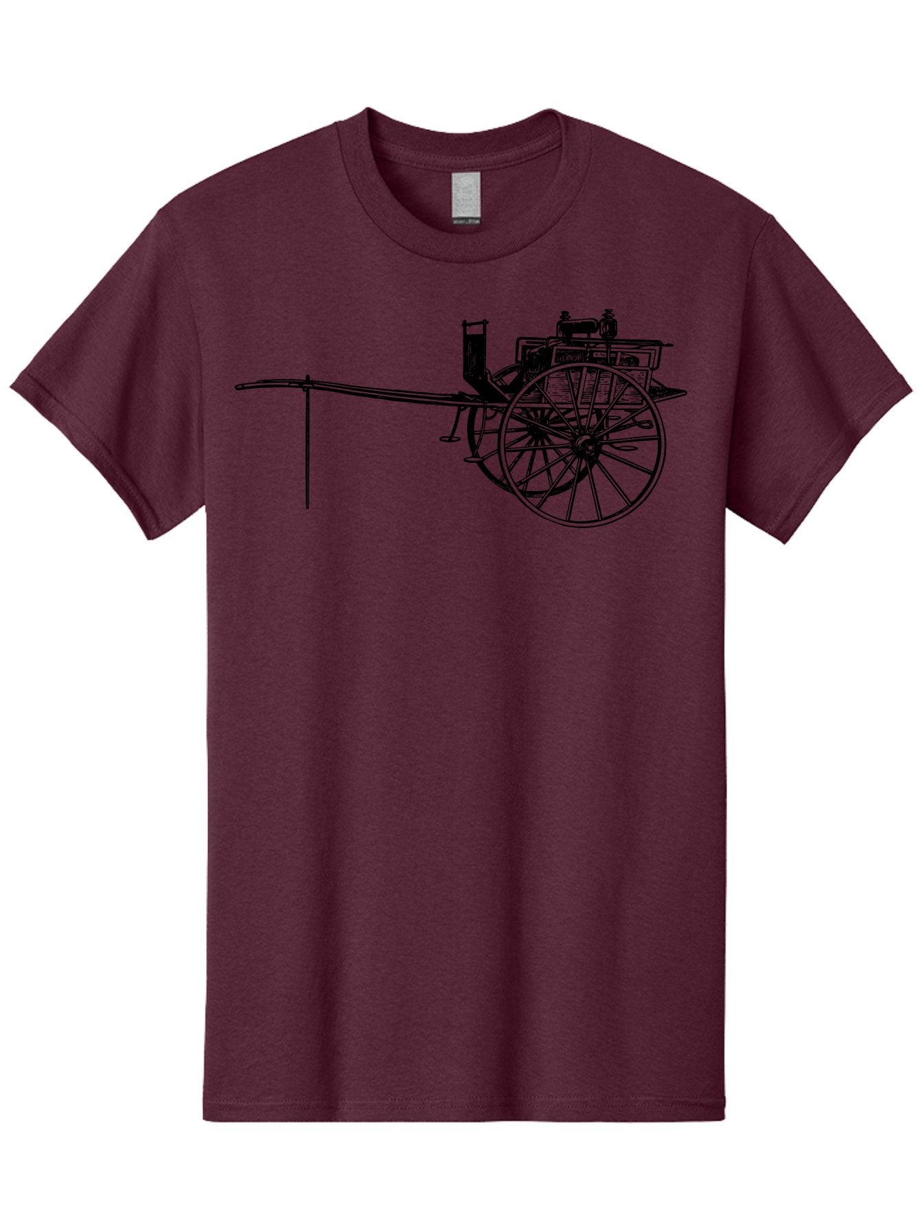 Benz-Patent-Motorwagen Men'S Graphic Tee, 100% Cotton, Comfortable Casual Summer Wear, Machine Washable, Vintage Car, Antique Automobile, Historic Vehicle, Classic Transportation, Benz Patent-Motorwagen, Early Automotive Technology, Aad777 6