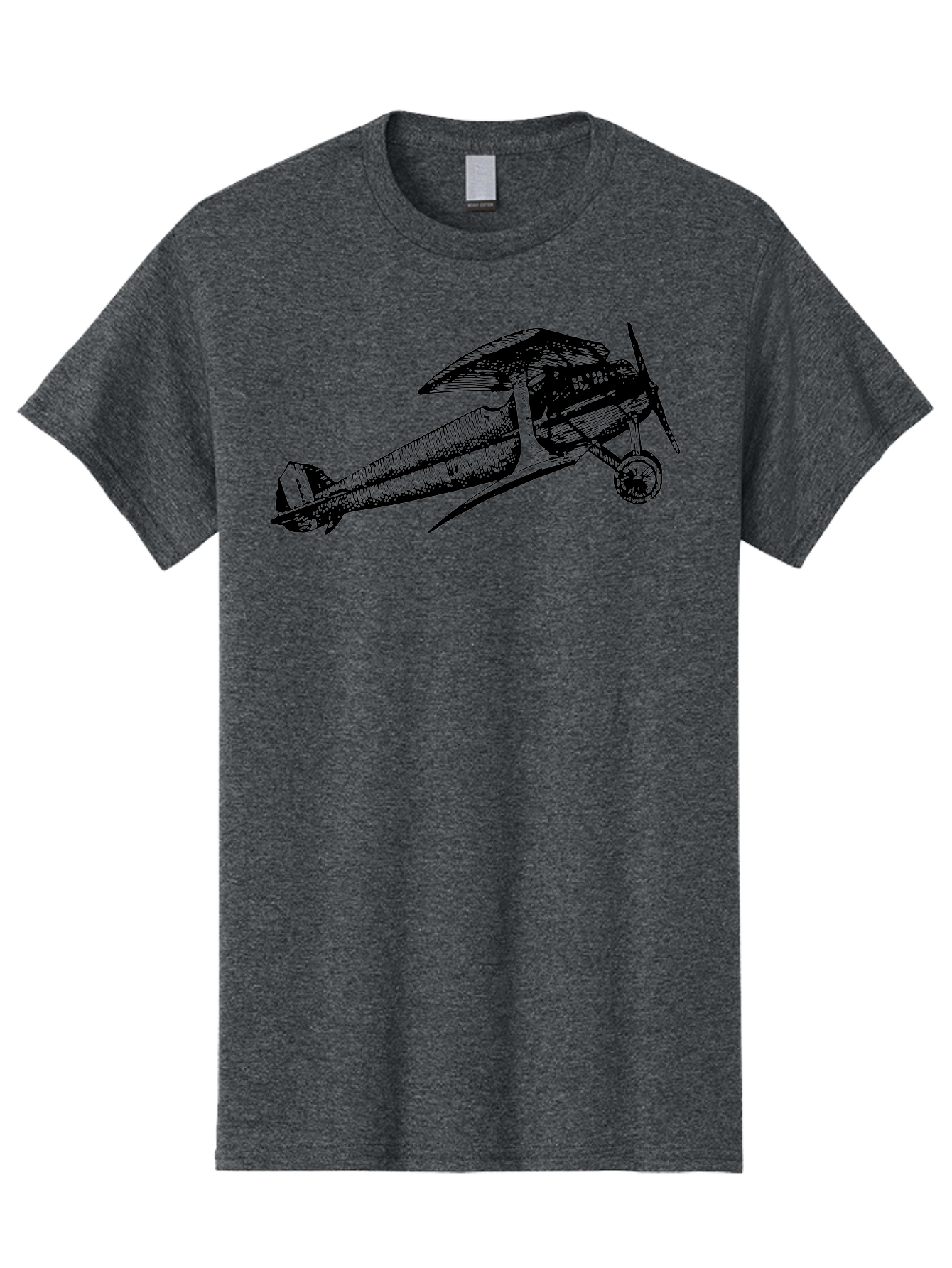 Biplane-1 Men'S Graphic Tee, 100% Cotton, Comfortable Casual Summer Wear, Machine Washable, Vintage Aeroplane, Classic Aircraft, Retro Aviation, Antique Plane, Old-Fashioned Flying Machine, Historical Flight Aad778 19