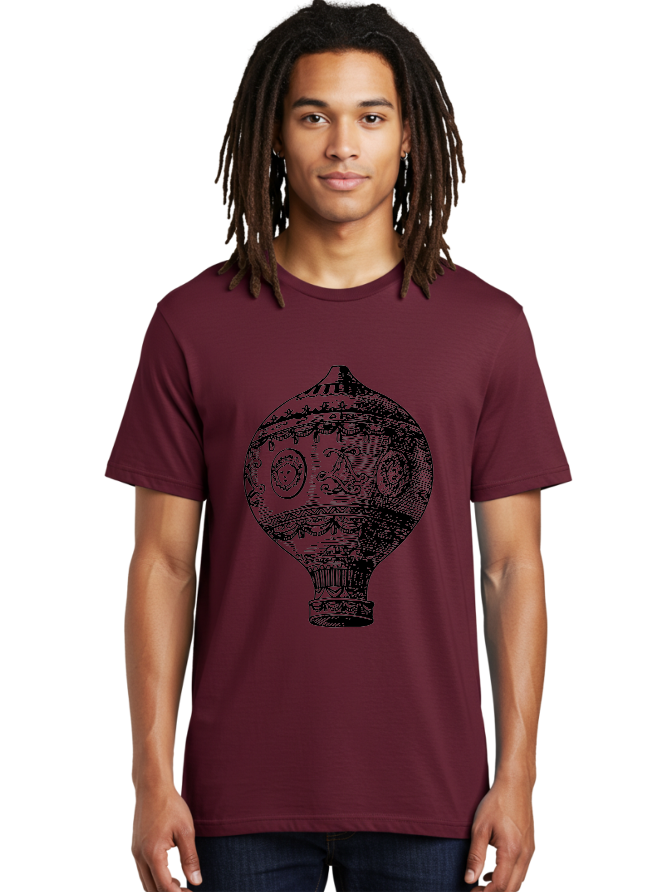 Ornate-Vase Men'S Graphic Tee, 100% Cotton, Comfortable Casual Summer Wear, Machine Washable, Perfume Bottle, Vintage Bottle, Ornate Design, Black Illustration, Decorative Art, Antique Style, Luxury Fragrance, Intricate Details, Aad799 10