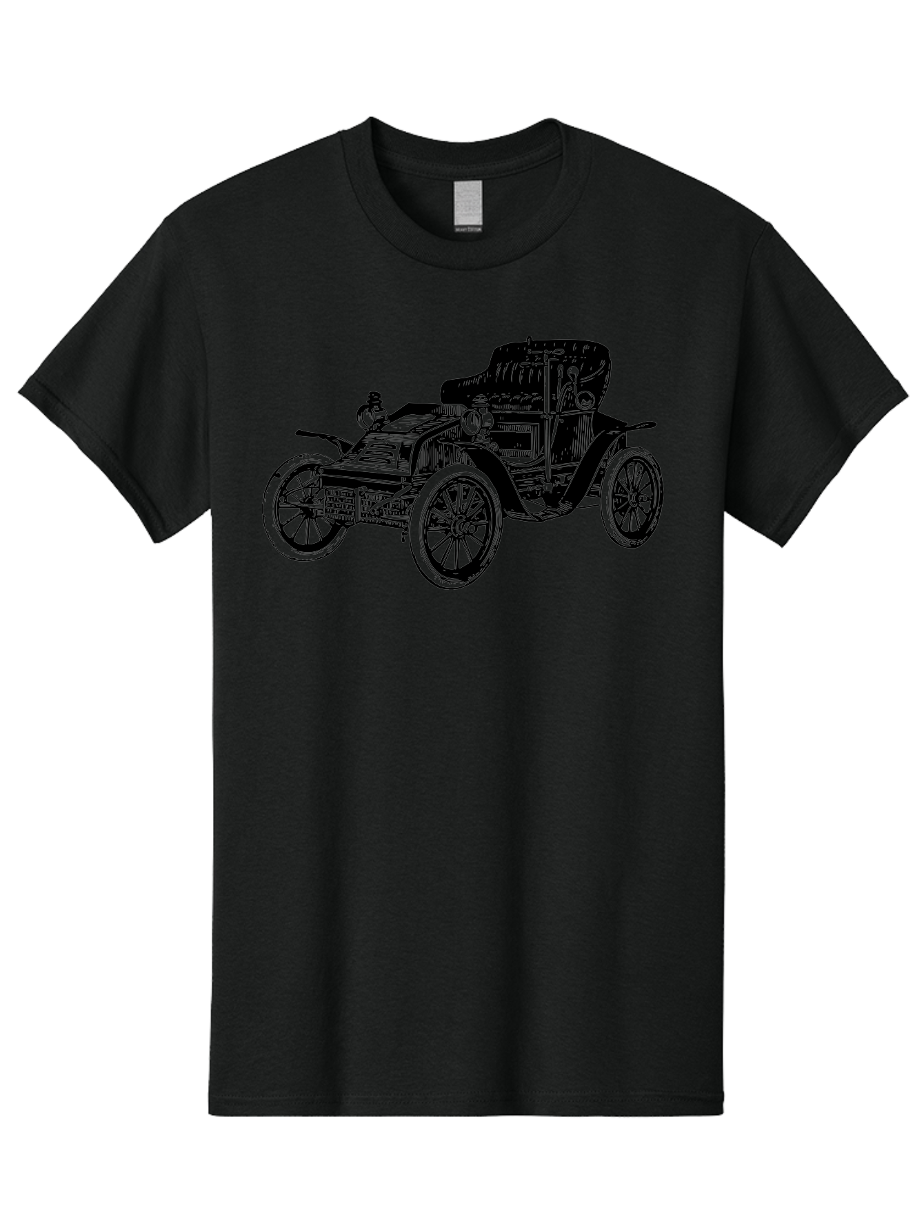 Vintage-Car-1 Men'S Graphic Tee, 100% Cotton, Comfortable Casual Summer Wear, Machine Washable, Vintage Automobile, Classic Car, Antique Vehicle, Old-Fashioned Transportation, Historic Motorcar, Nostalgic Ride, Retro Car Design, Old Car Aad821 9