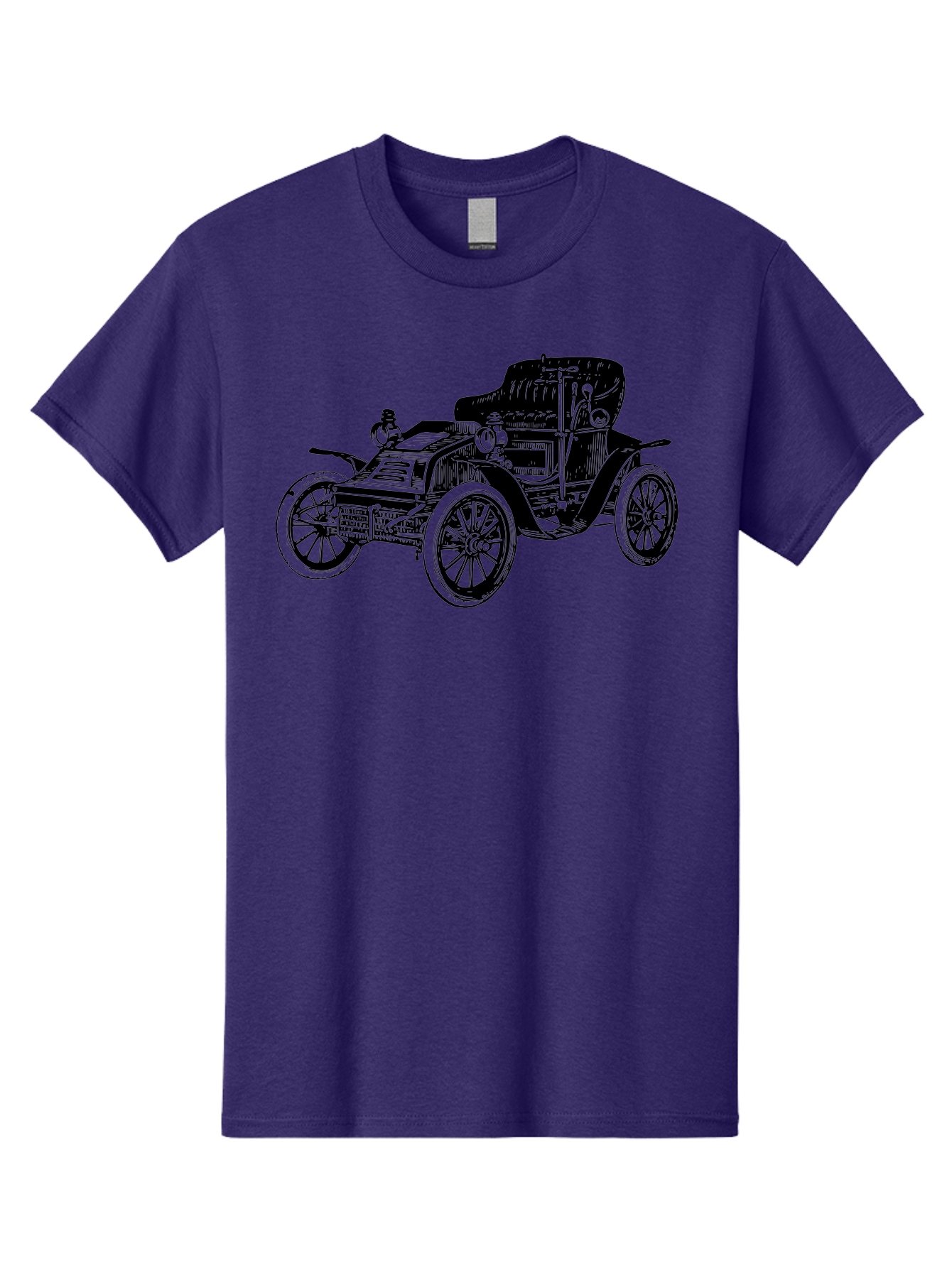Vintage-Car-1 Men'S Graphic Tee, 100% Cotton, Comfortable Casual Summer Wear, Machine Washable, Vintage Automobile, Classic Car, Antique Vehicle, Old-Fashioned Transportation, Historic Motorcar, Nostalgic Ride, Retro Car Design, Old Car Aad821 15