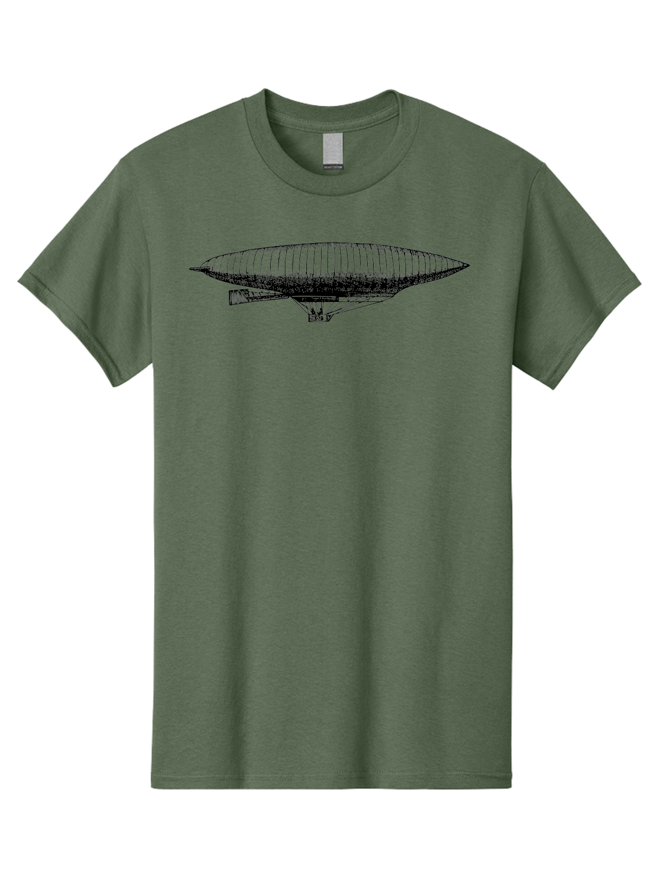 Zeppelin Men'S Graphic Tee, 100% Cotton, Comfortable Casual Summer Wear, Machine Washable, Dirigible Balloon, Historical Aircraft, Vintage Aviation, Zeppelin, Aerostat, Lighter-Than-Air Craft, Retro Technology Aad842 11
