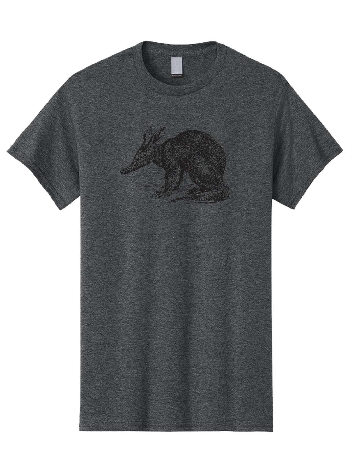 Billie-The-Bilby Men'S Graphic Tee, 100% Cotton, Comfortable Casual Summer Wear, Machine Washable, Bilby Animal Illustration, Marsupial Wildlife, Long Snout, Rabbit-Like Ears, Textured Fur, Detailed Artwork, Wildlife Art Aad851 11