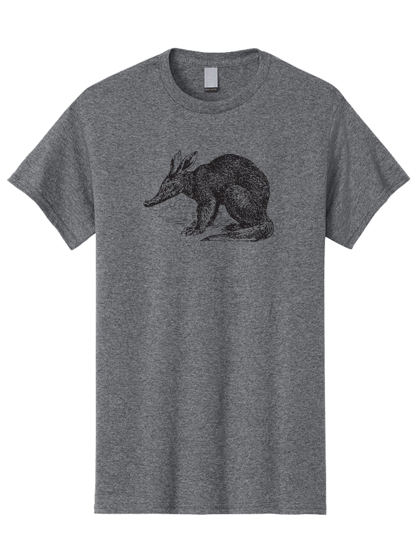 Billie-The-Bilby Men'S Graphic Tee, 100% Cotton, Comfortable Casual Summer Wear, Machine Washable, Bilby Animal Illustration, Marsupial Wildlife, Long Snout, Rabbit-Like Ears, Textured Fur, Detailed Artwork, Wildlife Art Aad851 8