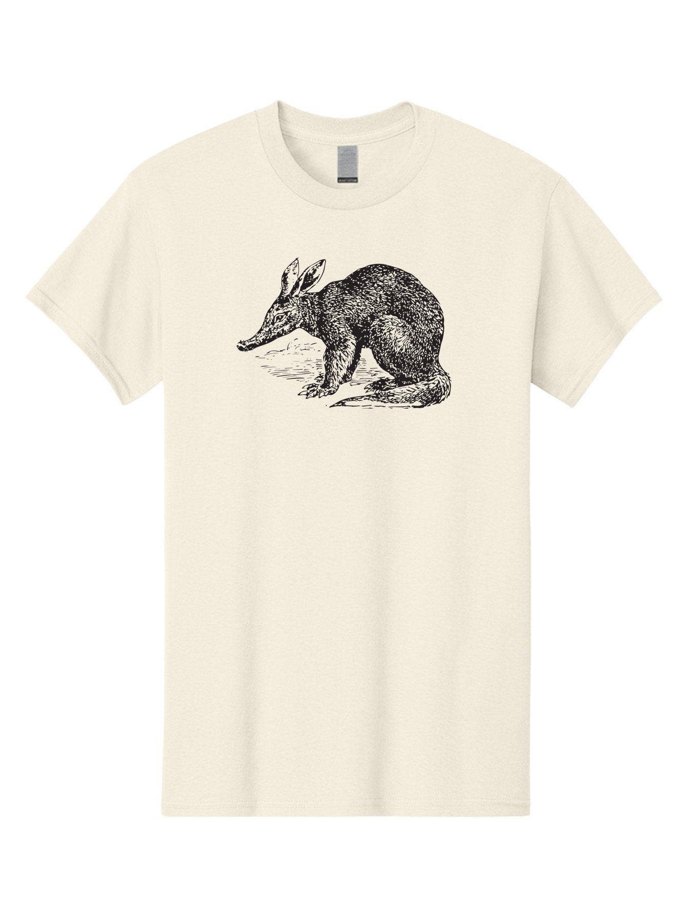 Billie-The-Bilby Men'S Graphic Tee, 100% Cotton, Comfortable Casual Summer Wear, Machine Washable, Bilby Animal Illustration, Marsupial Wildlife, Long Snout, Rabbit-Like Ears, Textured Fur, Detailed Artwork, Wildlife Art Aad851 15