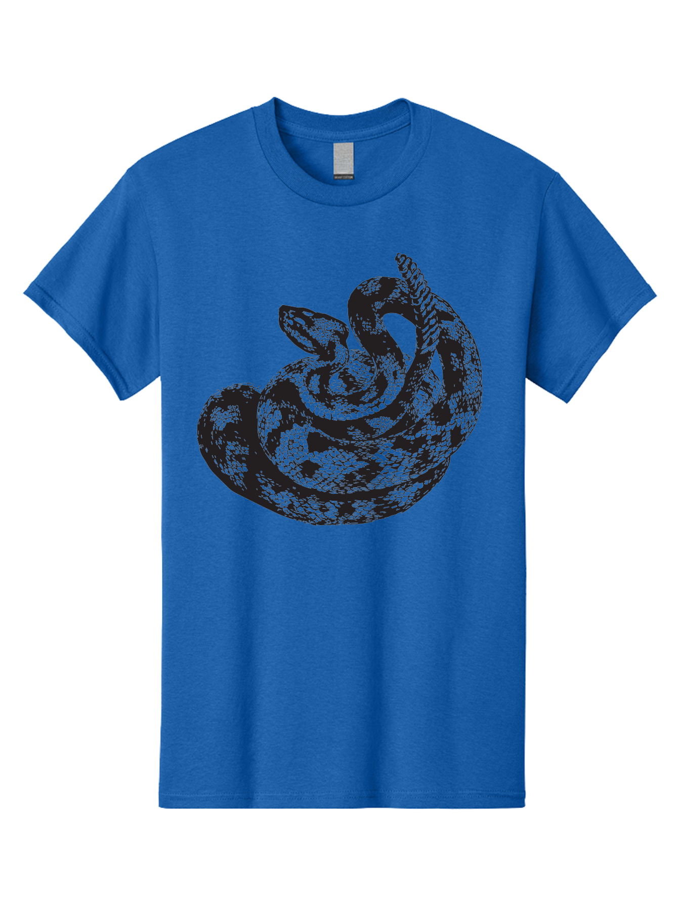 Coiled-Snake-2 Men'S Graphic Tee, 100% Cotton, Comfortable Casual Summer Wear, Machine Washable, Serpent Illustration, Coiled Snake, Reptile Art, Wildlife Graphic, Snake Design, Danger Symbol, Venomous Snake, Wild Animal, Snake Pattern, Aad869 29