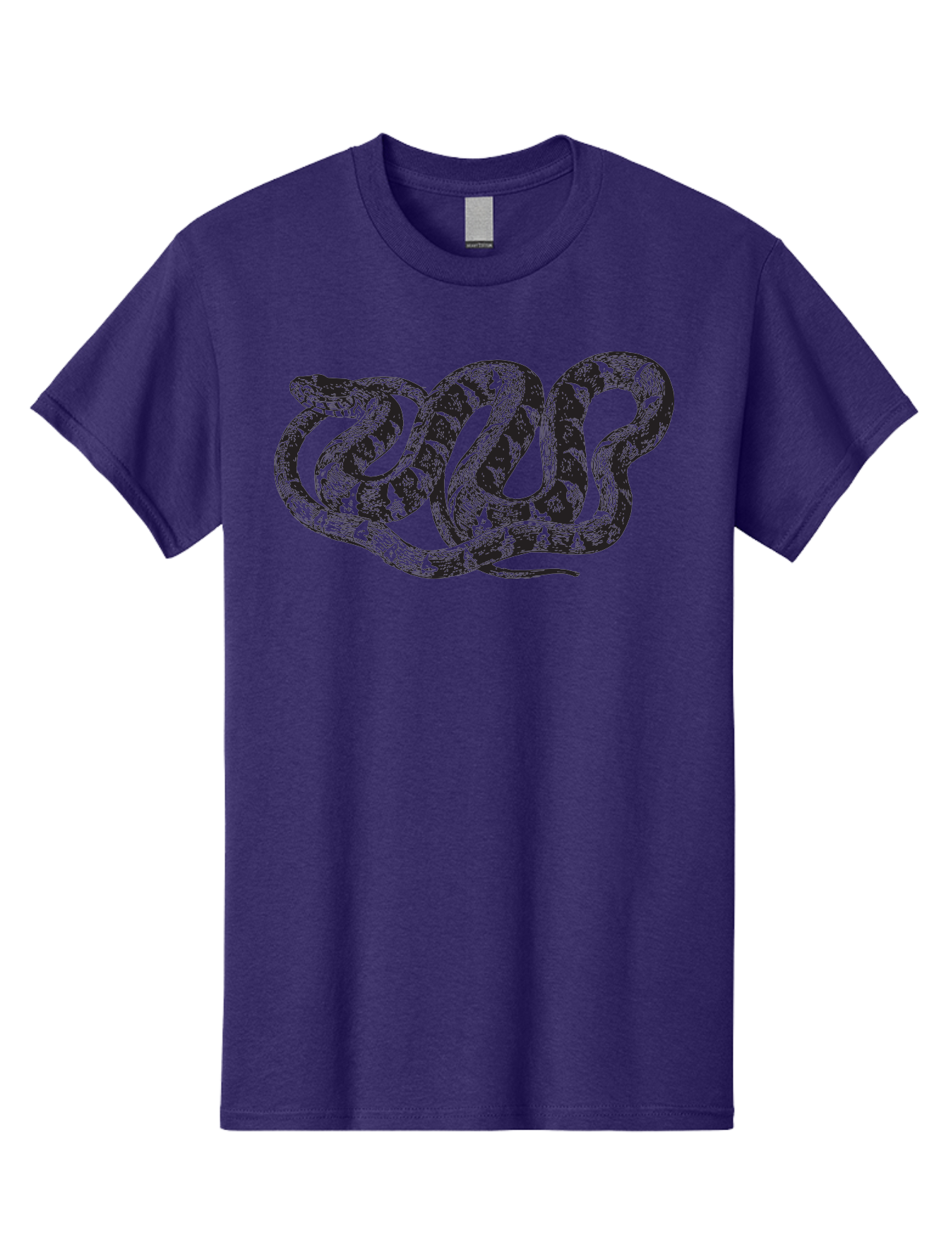 Coiled-Snake Men'S Graphic Tee, 100% Cotton, Comfortable Casual Summer Wear, Machine Washable, Serpent Art, Snake Illustration, Reptile Design, Coiled Snake, Wildlife Artwork, Snake Pattern, Detailed Snake, Abstract Snake Aad870 11