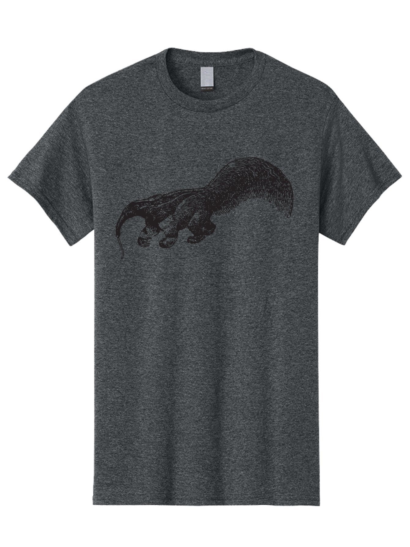 Furry-Hand Men'S Graphic Tee, 100% Cotton, Comfortable Casual Summer Wear, Machine Washable, Furry Hand, Hairy Fingers, Detailed Illustration, Dark Shading, Unique Artwork, Surreal Image, Fantasy Creature, Mysterious Figure, Aad890 6